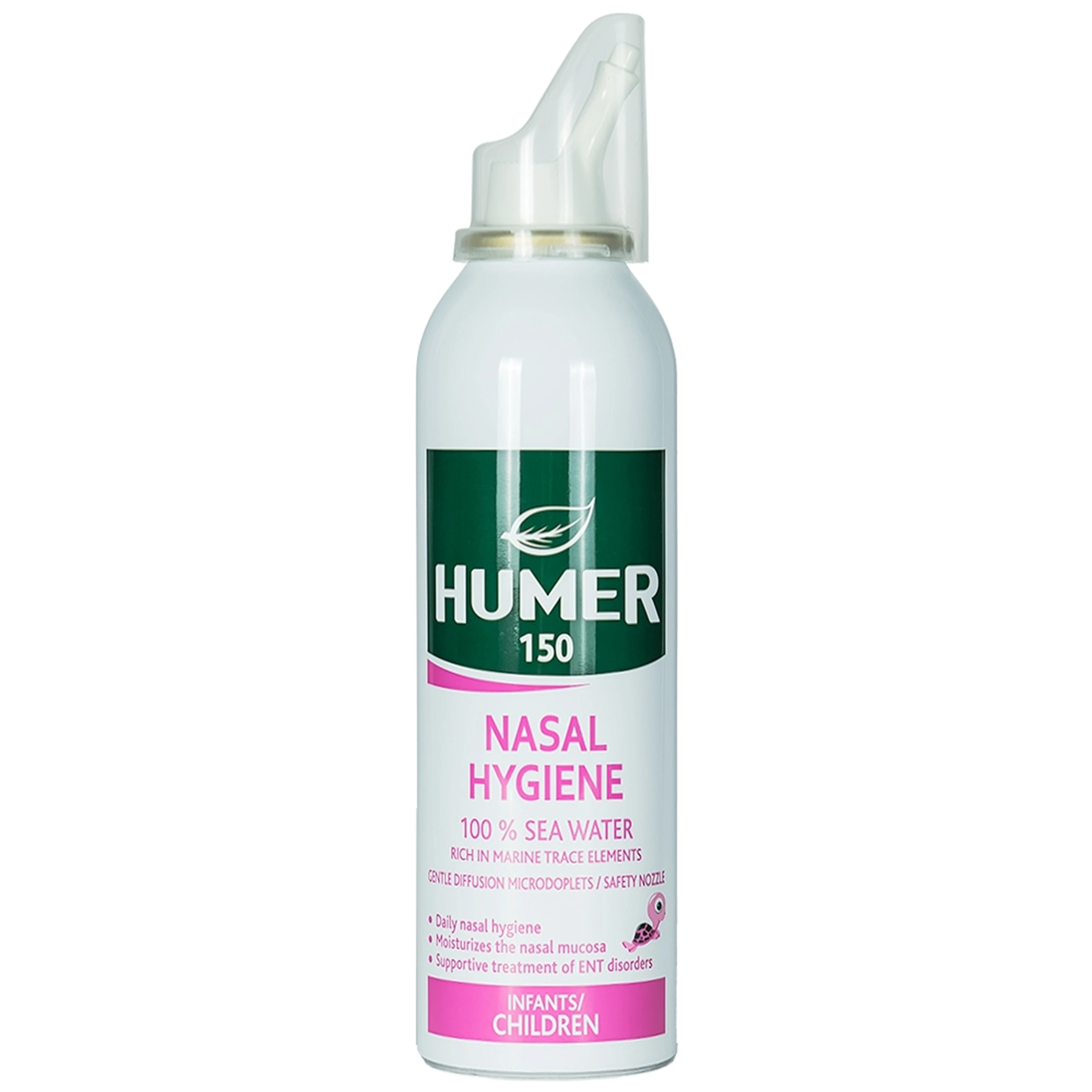Xịt mũi trẻ em Humer Nasal Hygiene Children 150ml giúp vệ sinh mũi hàng ngày cho trẻ dưới 15 tuổi