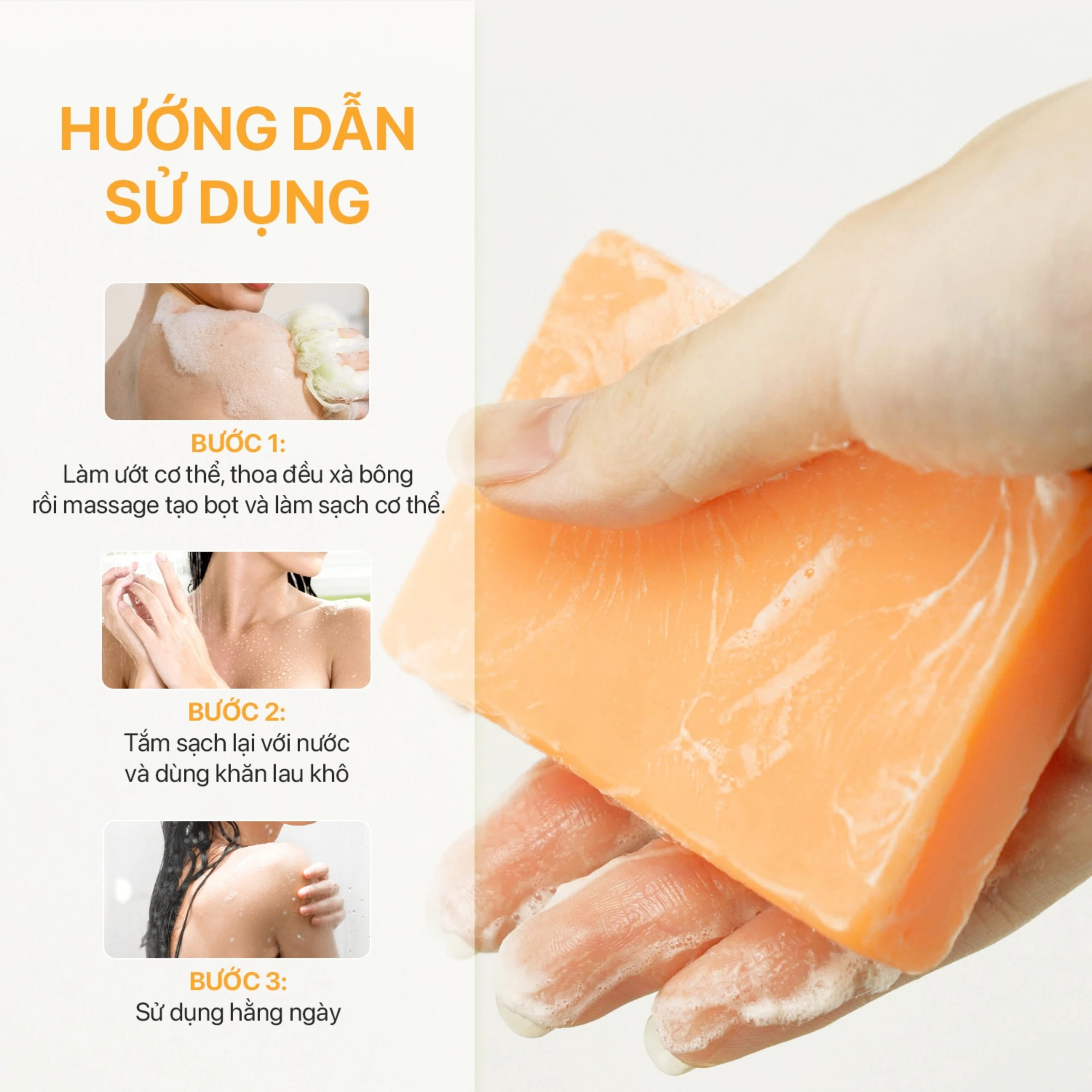 Xà phòng tắm ngừa mụn La Beauty Acnes Body Bar chứa nghệ và tinh chất dầu tràm 75g 5