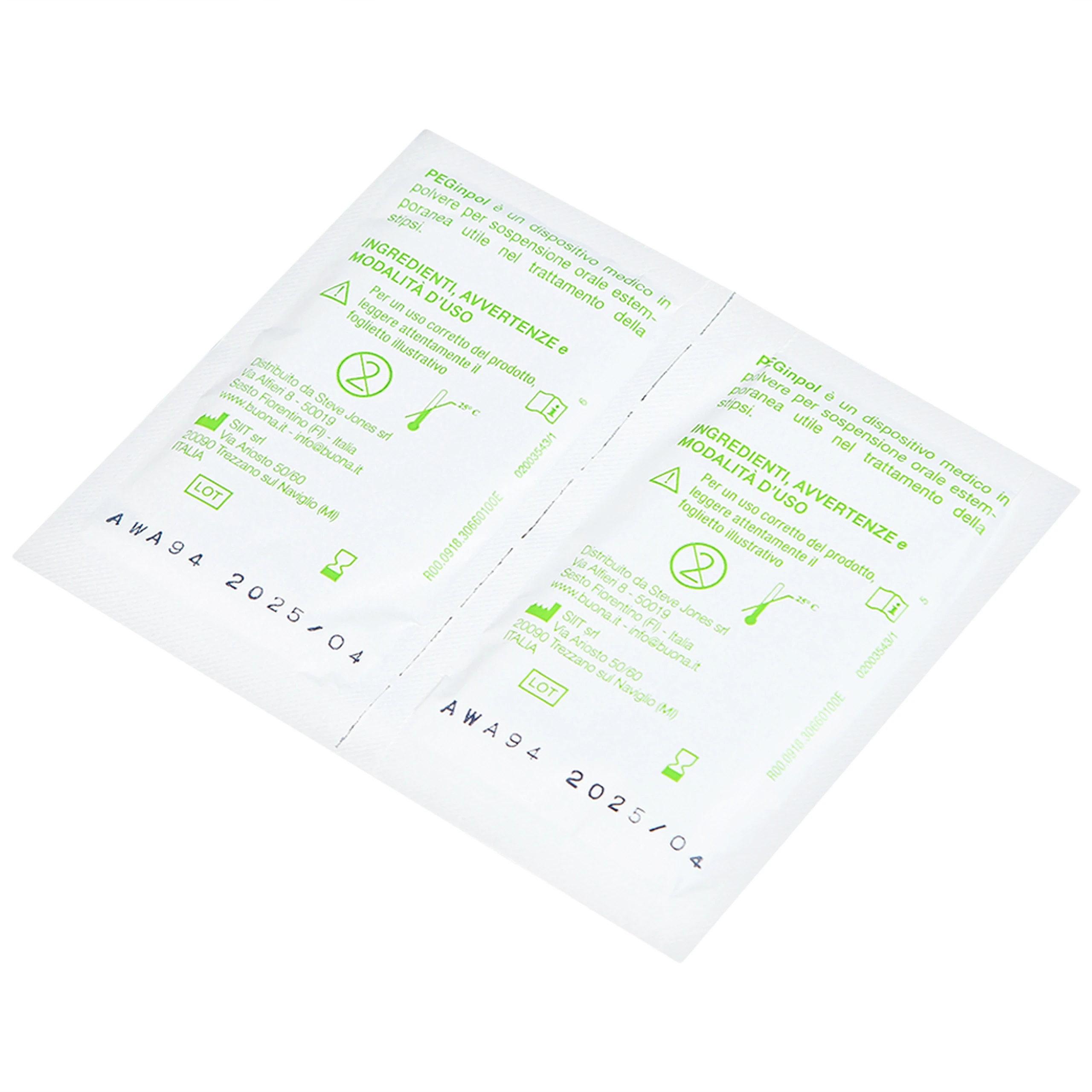 Bột nhuận tràng Buona Peginpol (20 gói x 5g) cải thiện tình trạng táo bón cho trẻ từ 6 tháng tuổi