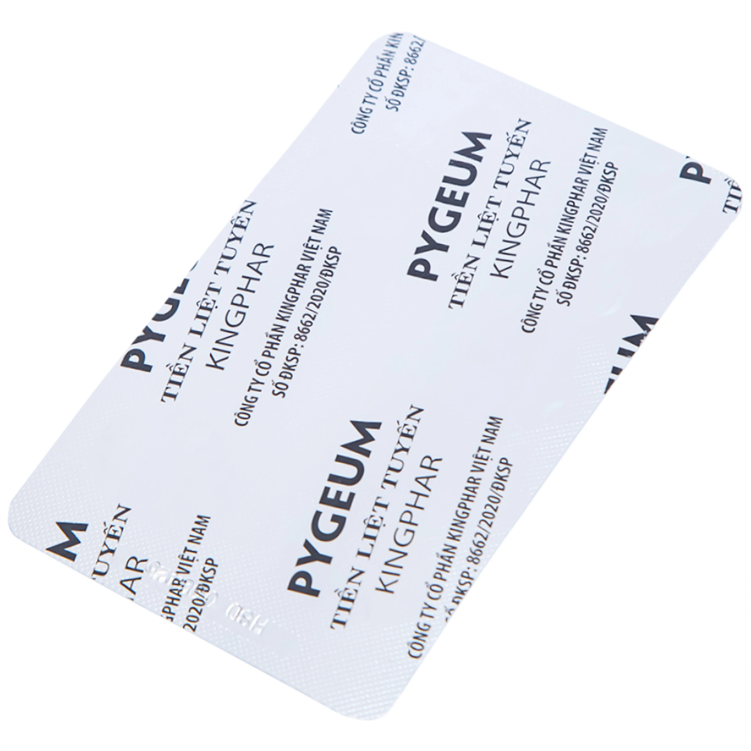 Viên uống hỗ trợ cho người phì đại tiền liệt tuyến Pygeum Tiền Liệt Tuyến Kingphar (4 vỉ x 10 viên)