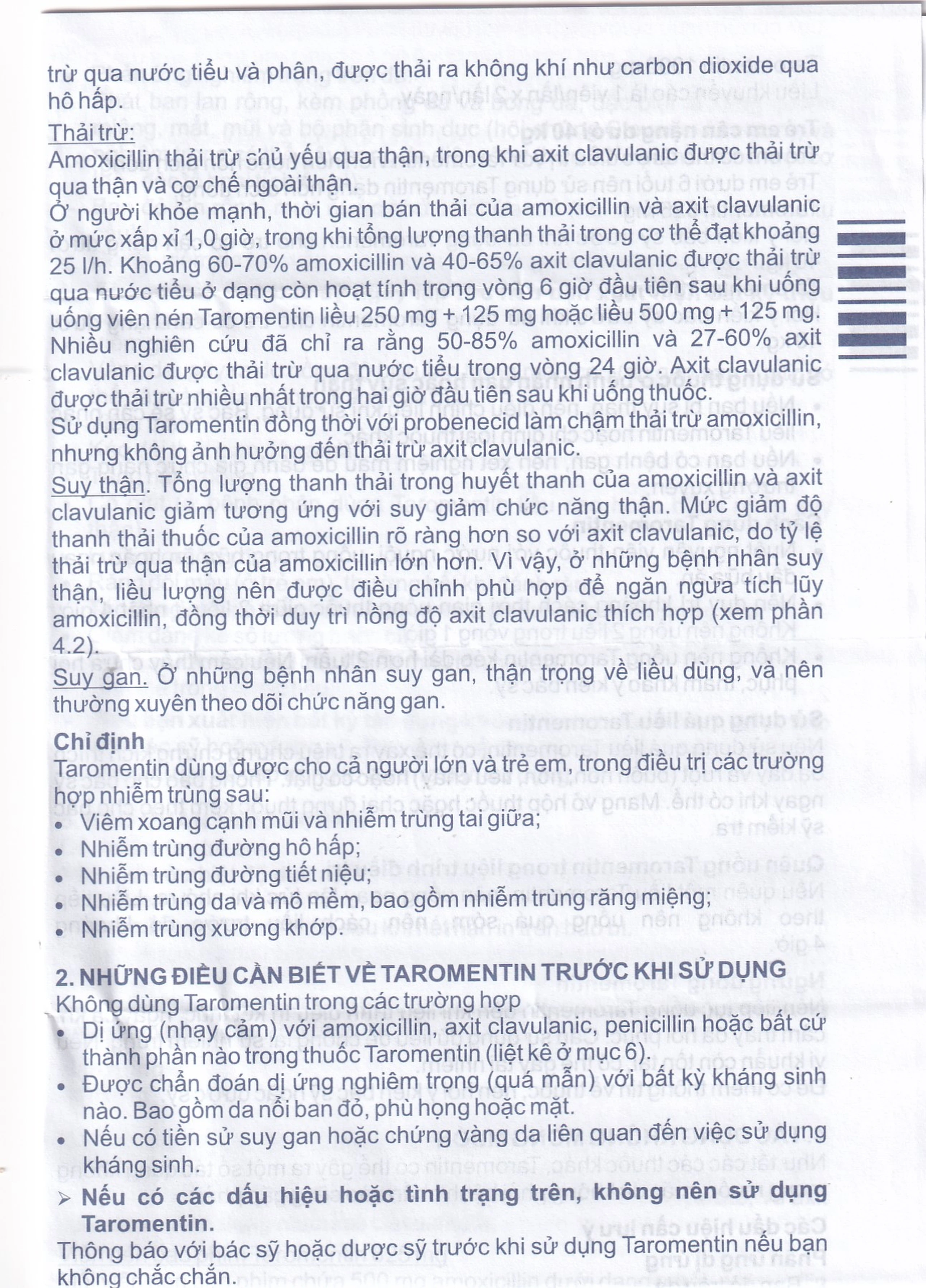 Thuốc Taromentin 1000mg Polfarmex điều trị viêm xoang cạnh mũi (2 vỉ x 7 viên)