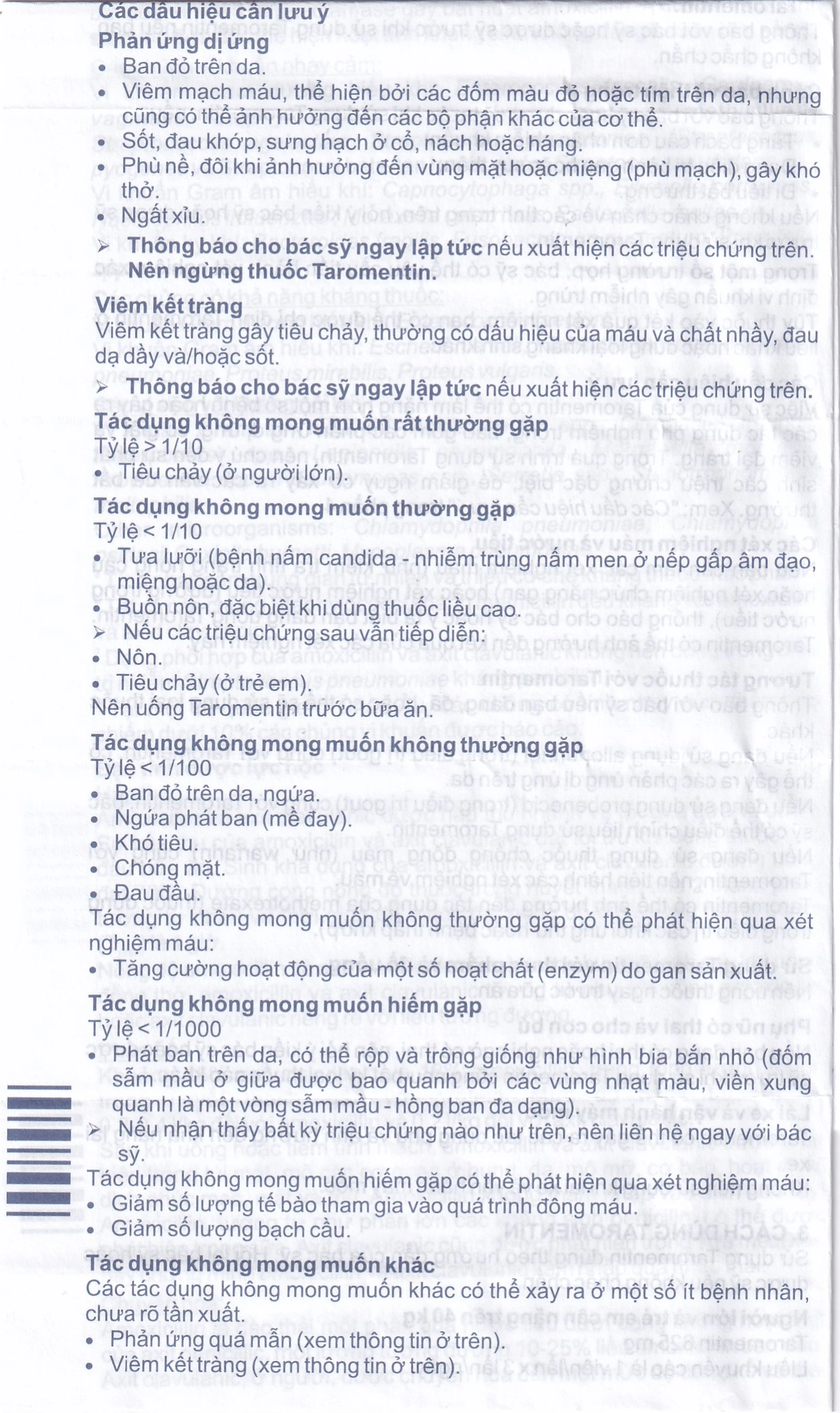 Thuốc Taromentin 1000mg Polfarmex điều trị viêm xoang cạnh mũi (2 vỉ x 7 viên)
