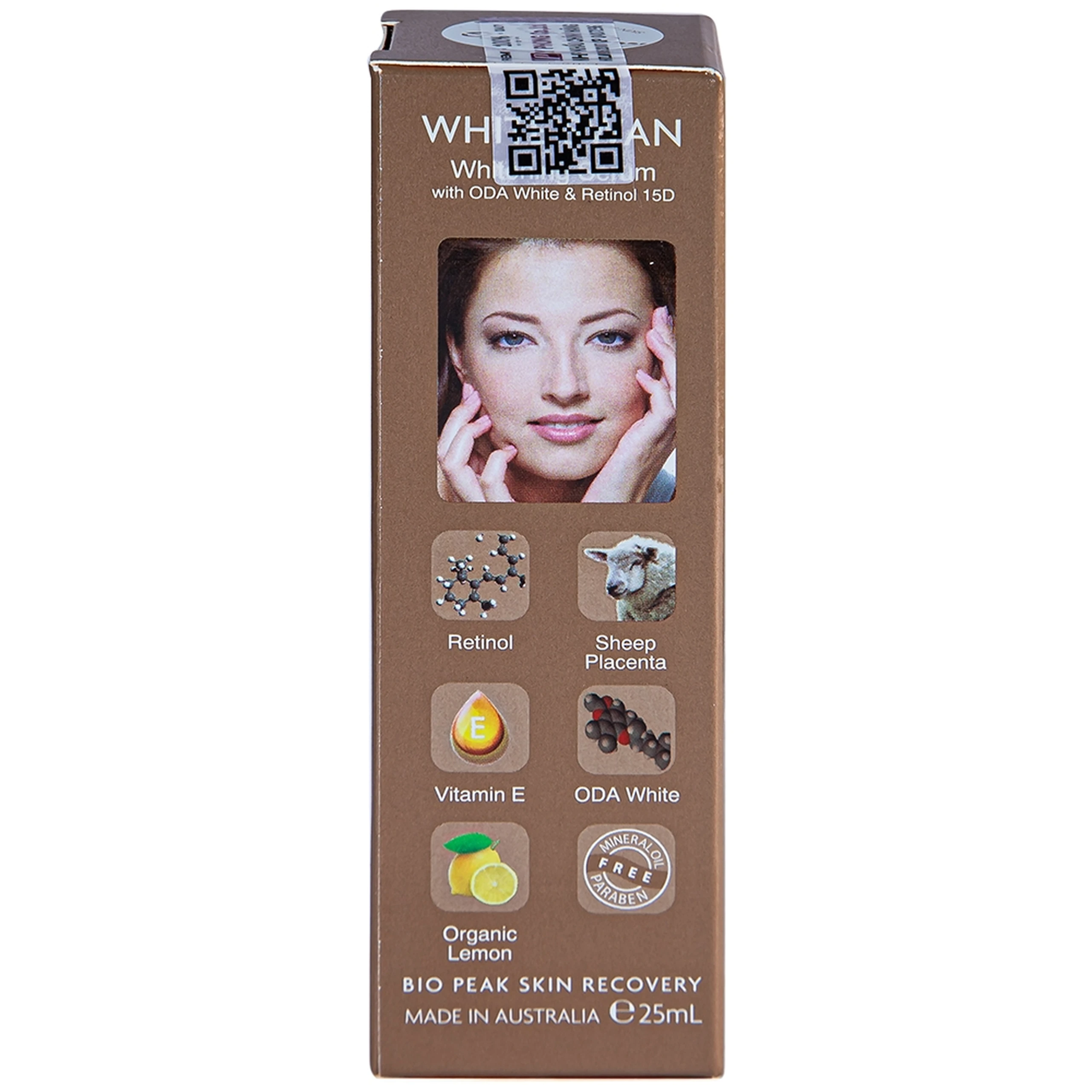 Serum Lanopearl White Swan Whitening tinh chất nhau thai cừu dưỡng trắng da trắng sáng, rạng ngời (25ml)