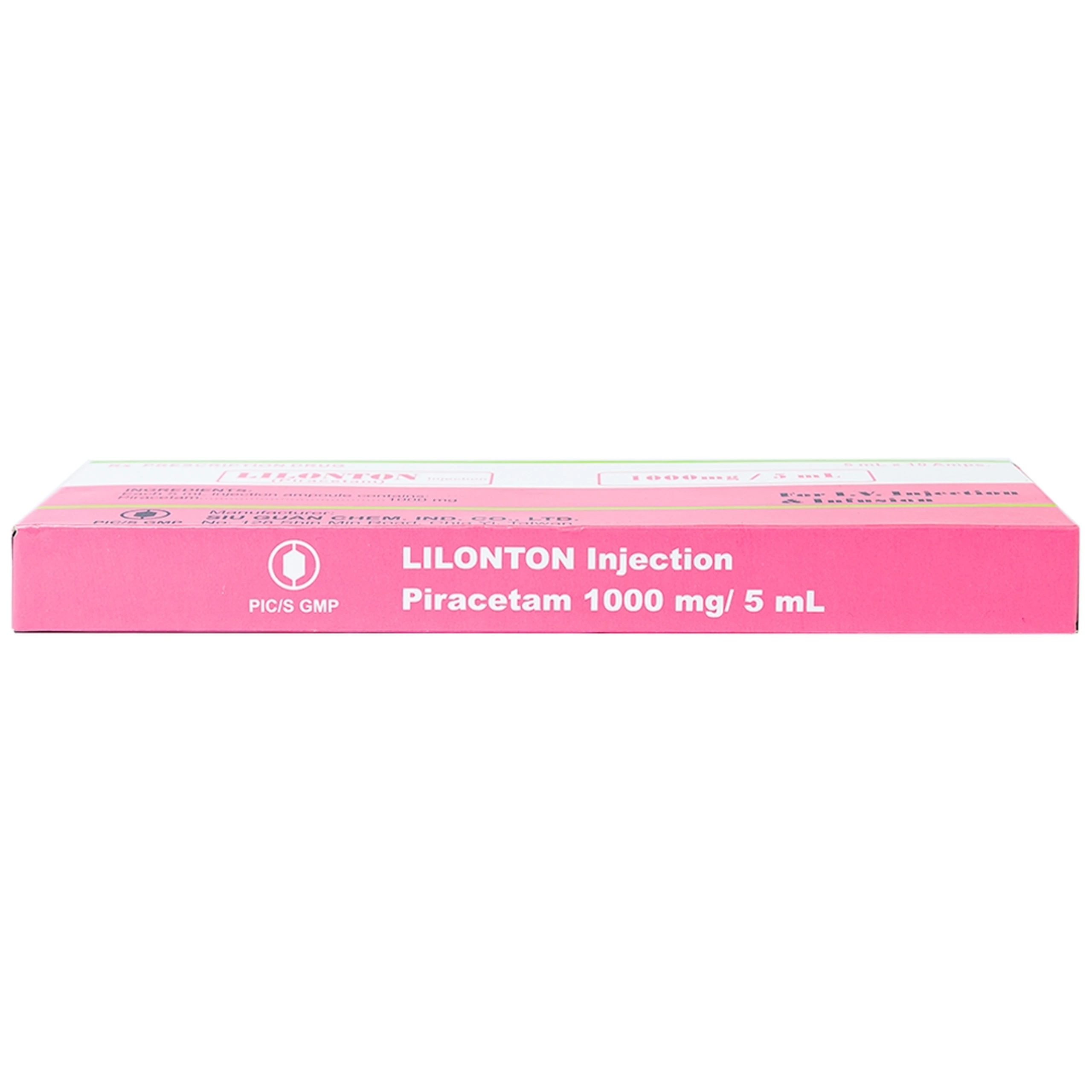 Thuốc Lilonton 1000mg/5ml SiuGuanChem điều trị triệu chứng của hội chứng tâm thần (10 ống)