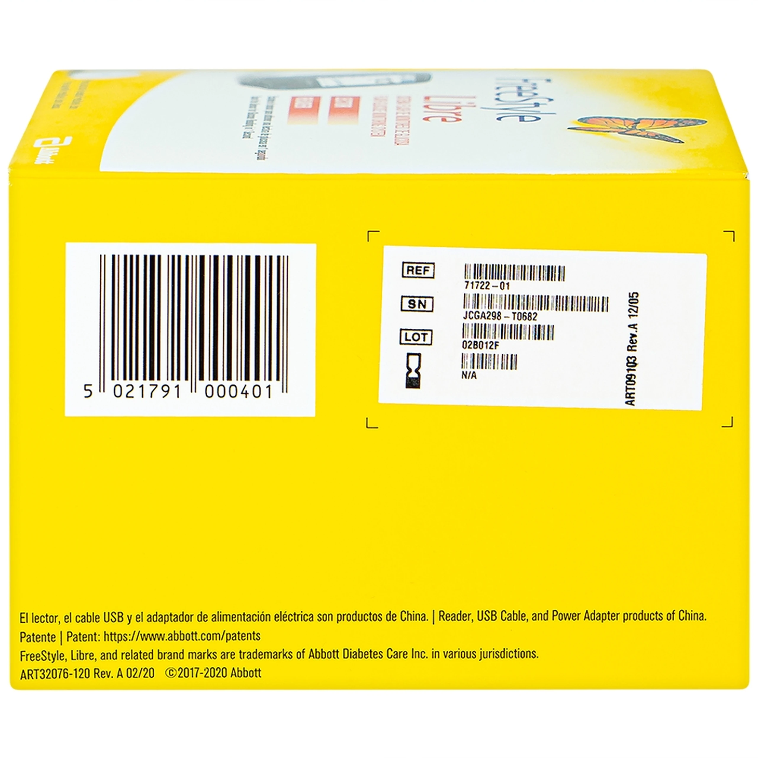 Đầu đọc cầm tay FreeStyle Libre Abbott kiểm tra nồng độ đường huyết