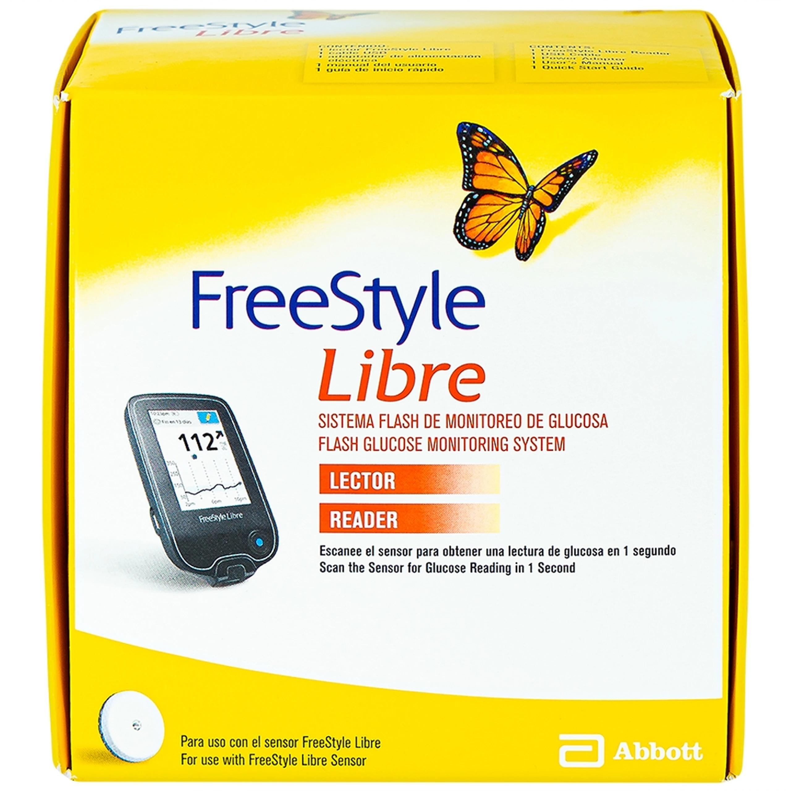 Đầu đọc cầm tay FreeStyle Libre Abbott kiểm tra nồng độ đường huyết