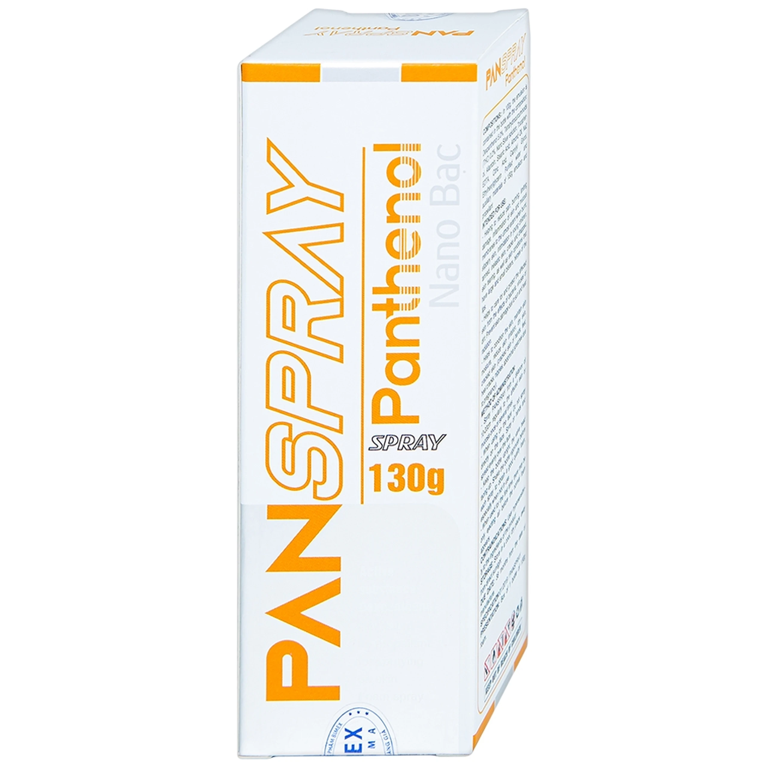 Xịt dưỡng ẩm, giảm viêm da Panspray Panthenol Nano Bạc Bimex 130g