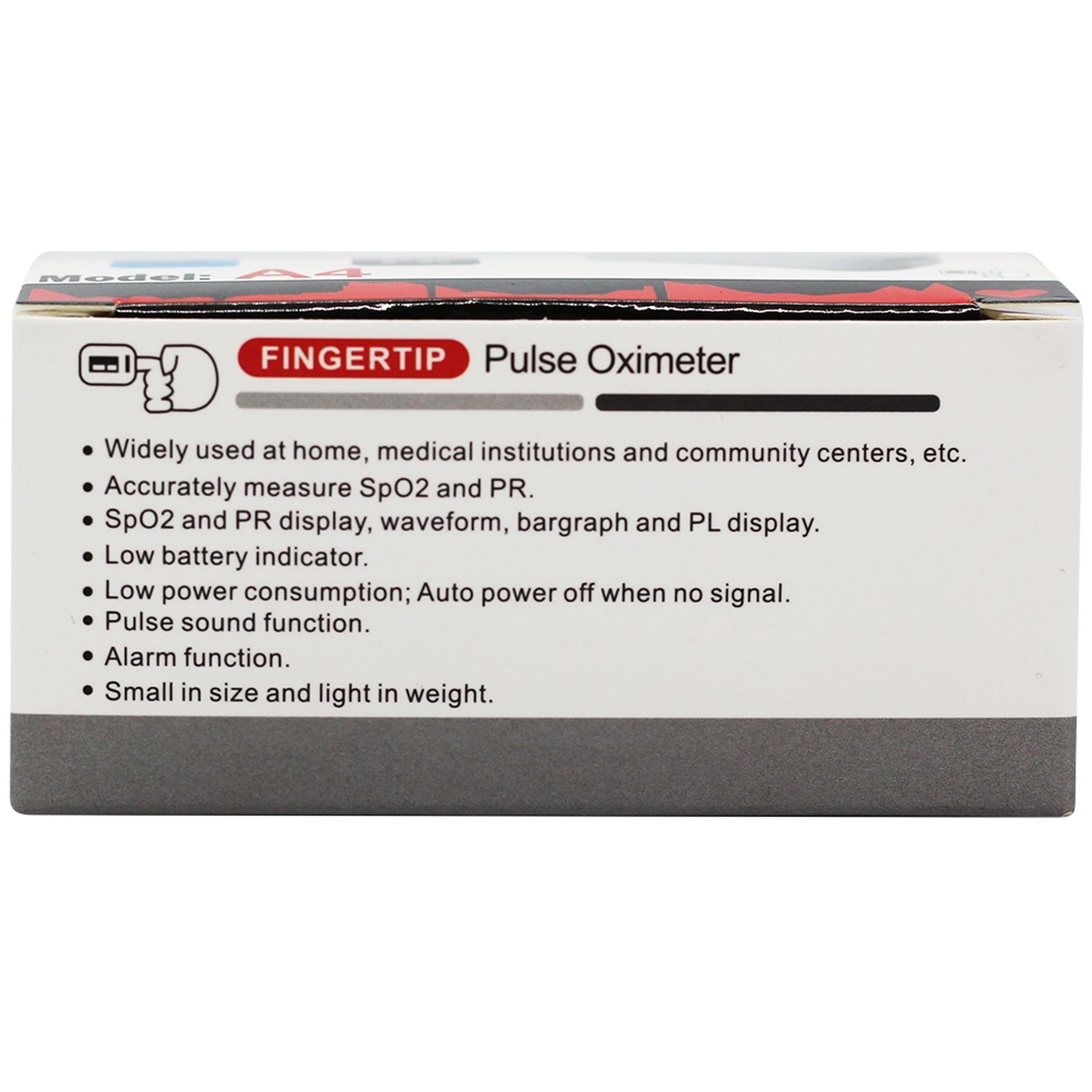 Máy đo nồng độ oxy trong máu SPO2 Fingertip Pulse Oximeter Oromi A4