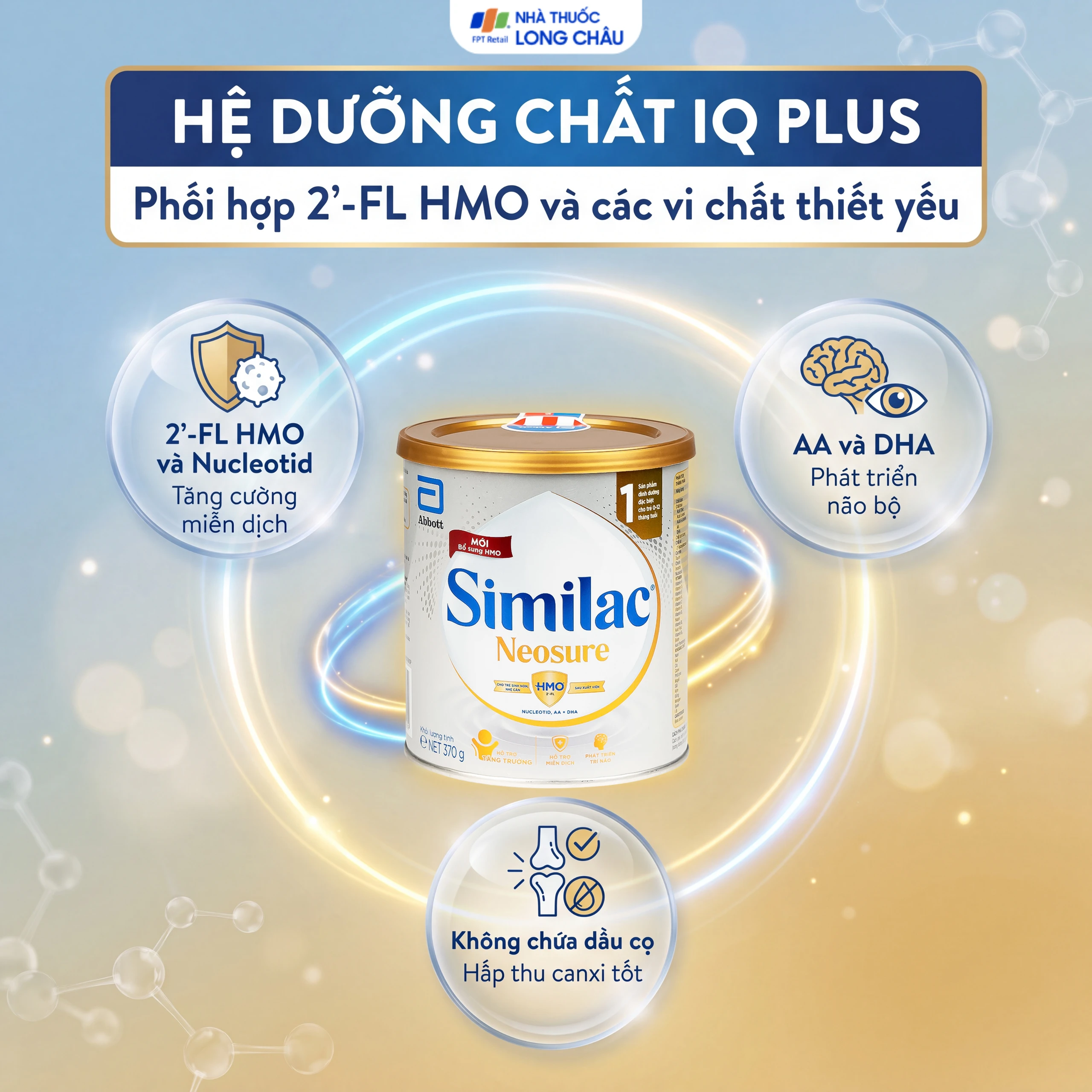 Sữa Similac Neosure 370g đặc chế cho trẻ sinh non, nhẹ cân từ 0 - 12 tháng 3