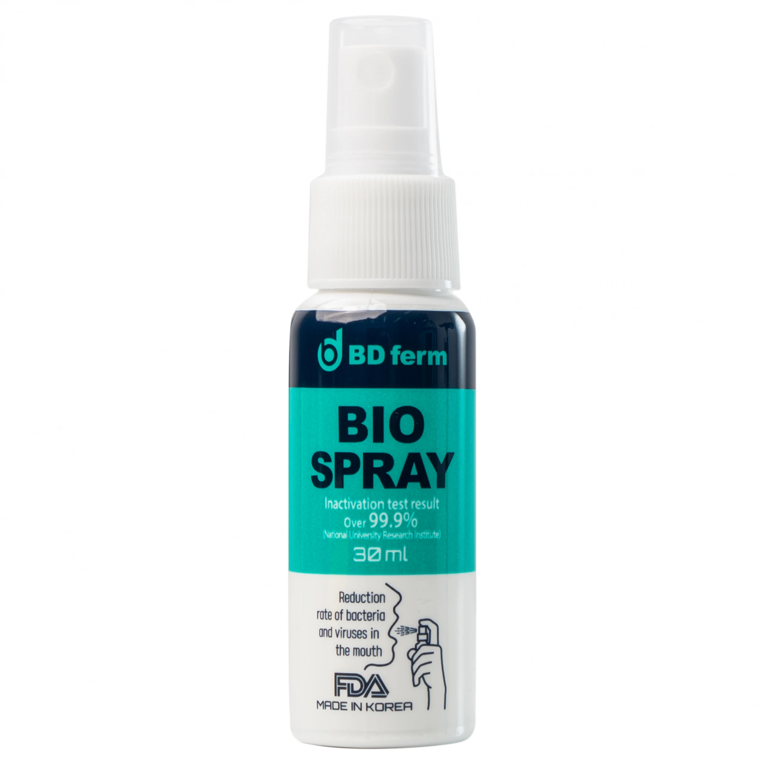 Xịt họng sinh học BDFERM Bio Spray 30ml ngăn ngừa các bệnh hô hấp