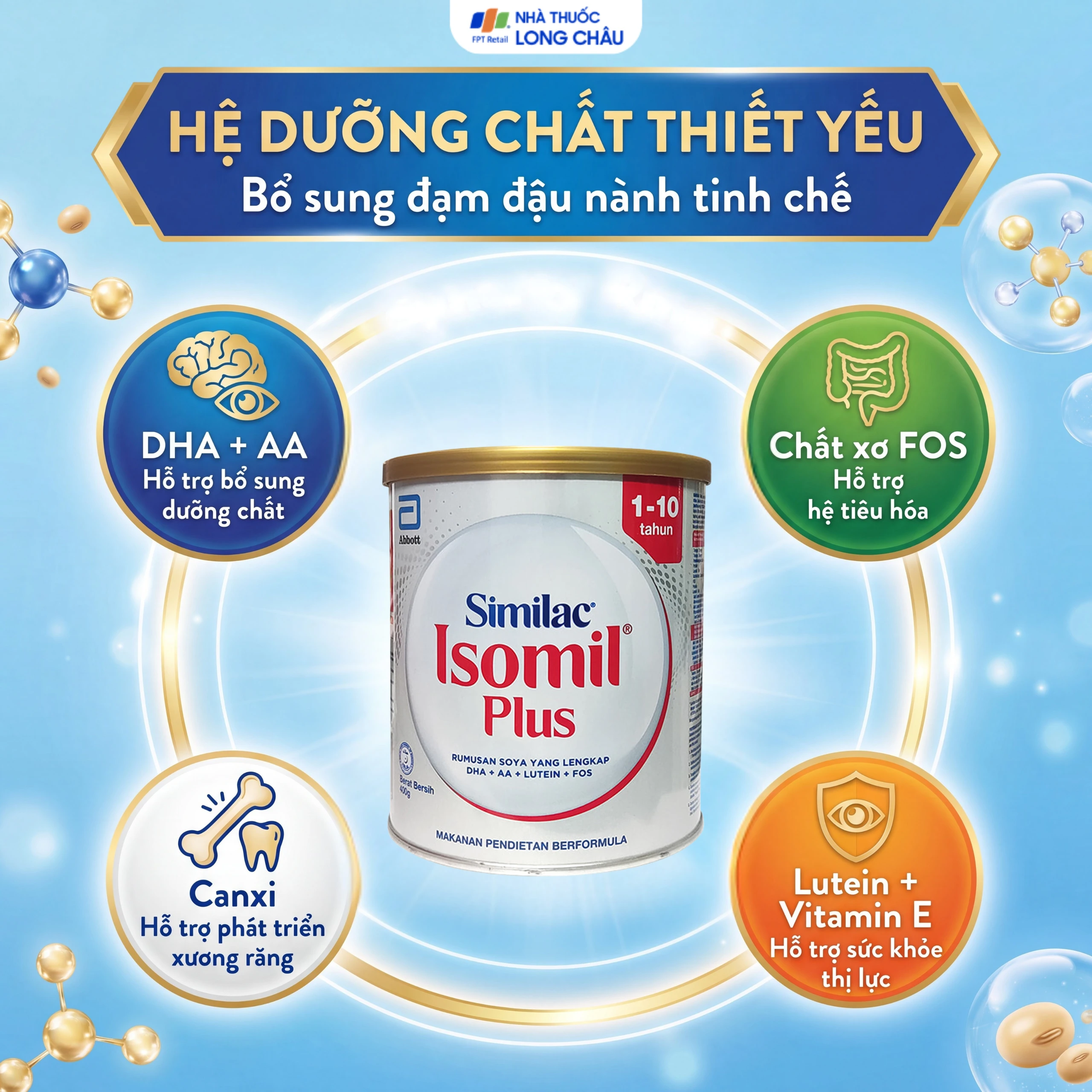 Sữa cải thiện hệ tiêu hóaSimilac Isomil Plus (400g ) 3