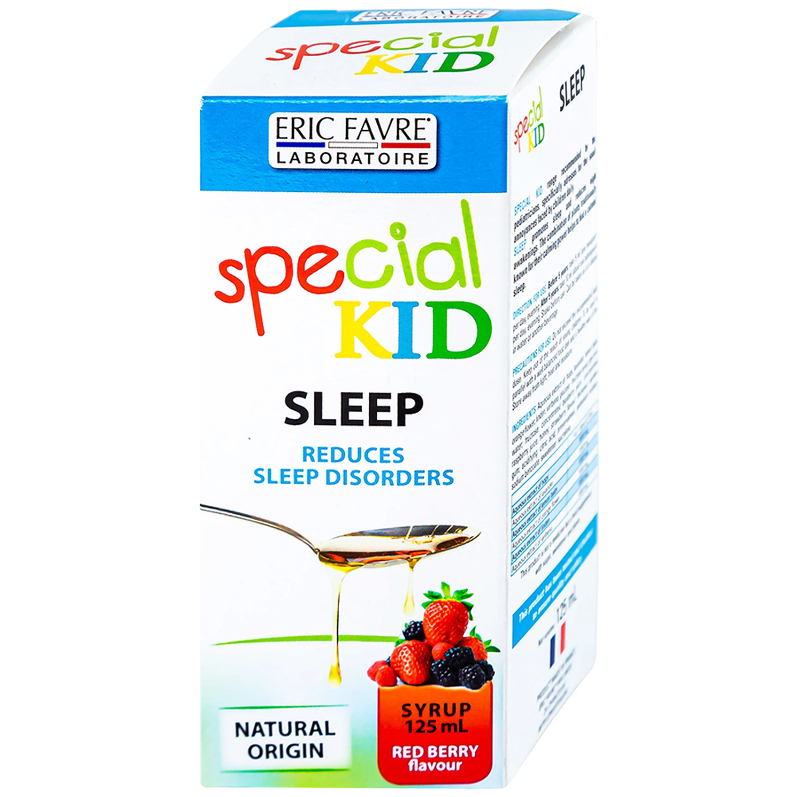 Siro hỗ trợ an thần kinh giúp trẻ ngủ ngon giấc Special Kid Sommeil hương dâu (125ml)