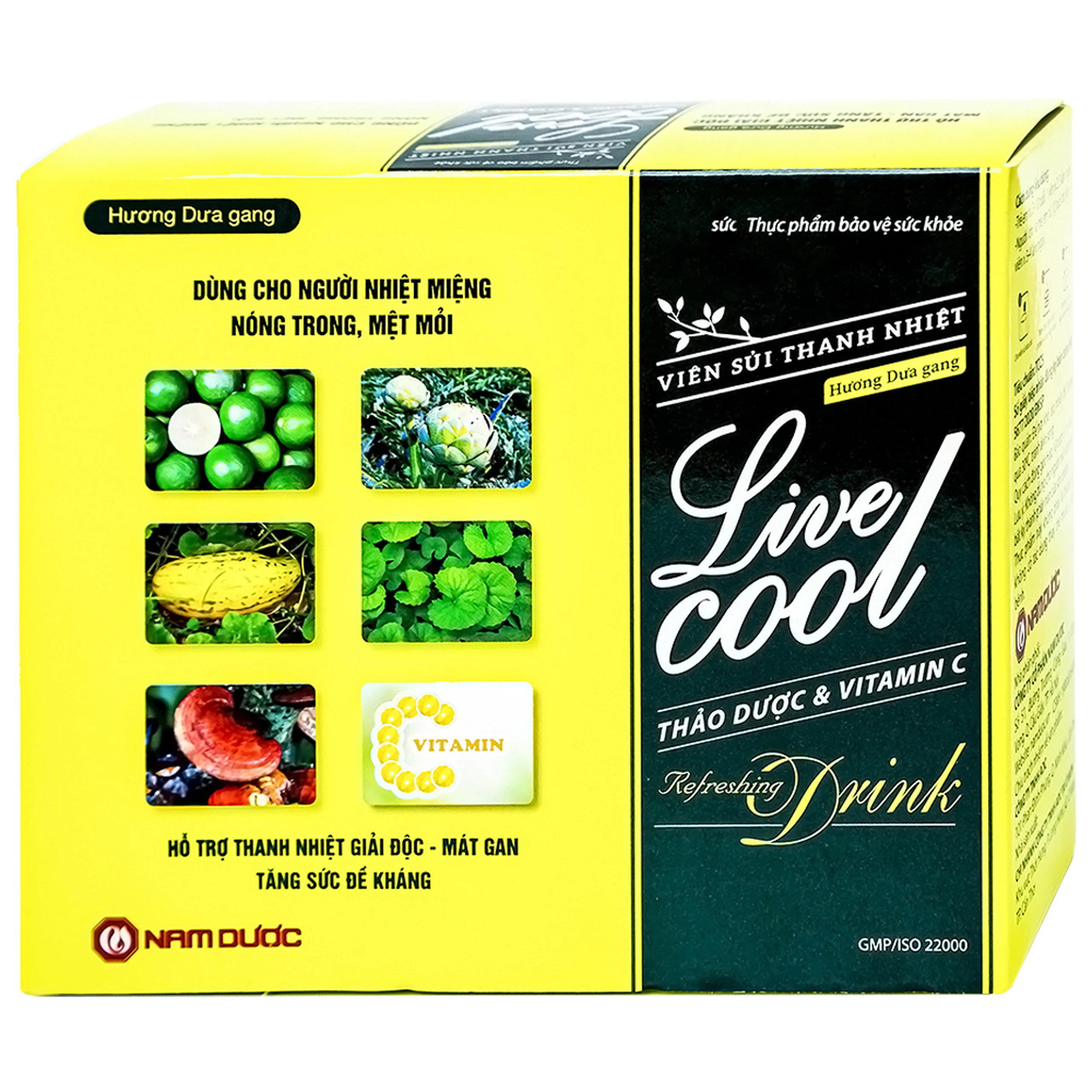 Viên sủi hỗ trợ giải độc mát gan Livecool (16 viên)