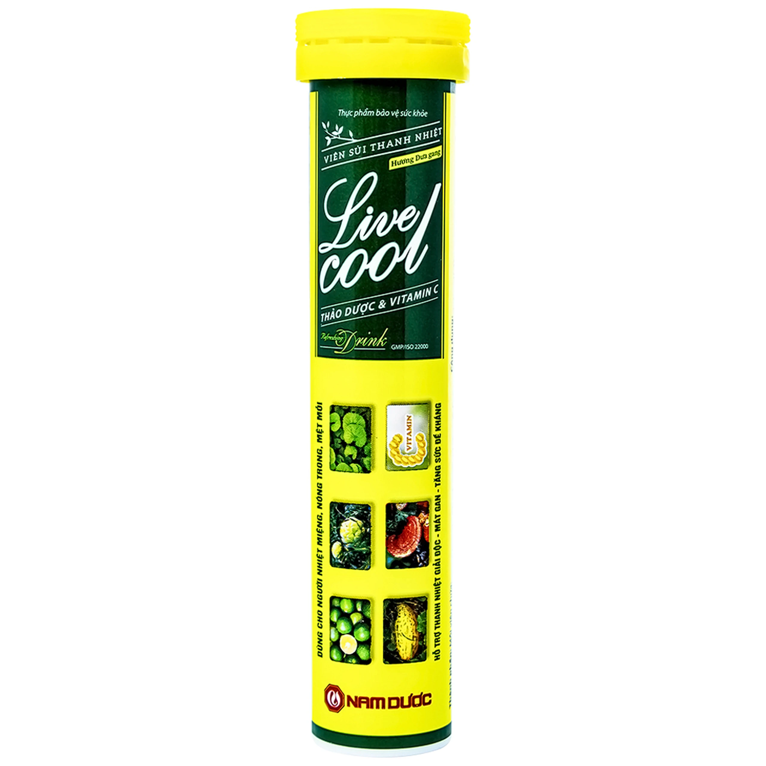 Viên sủi hỗ trợ giải độc mát gan Livecool (16 viên)