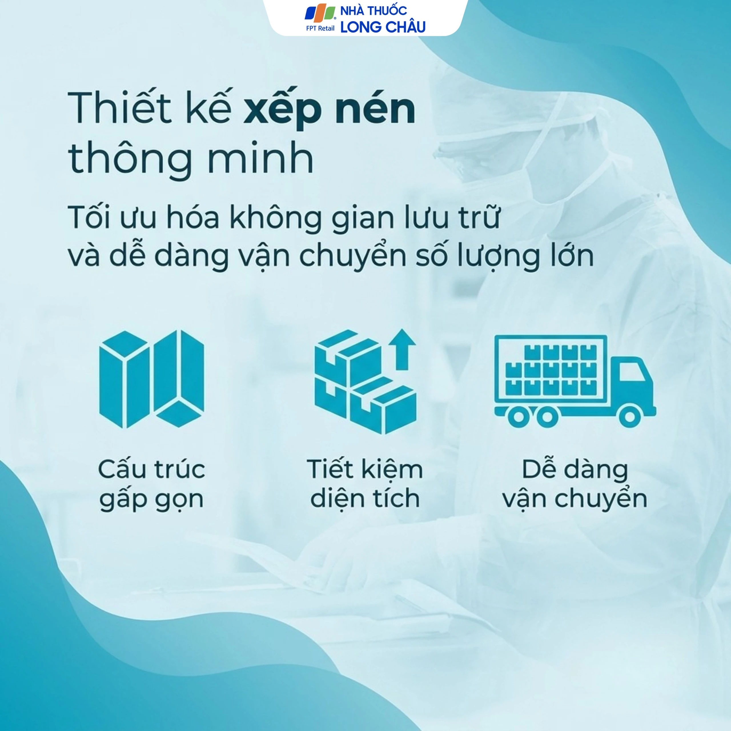 Mũ trùm đầu y tế (100 cái) 4