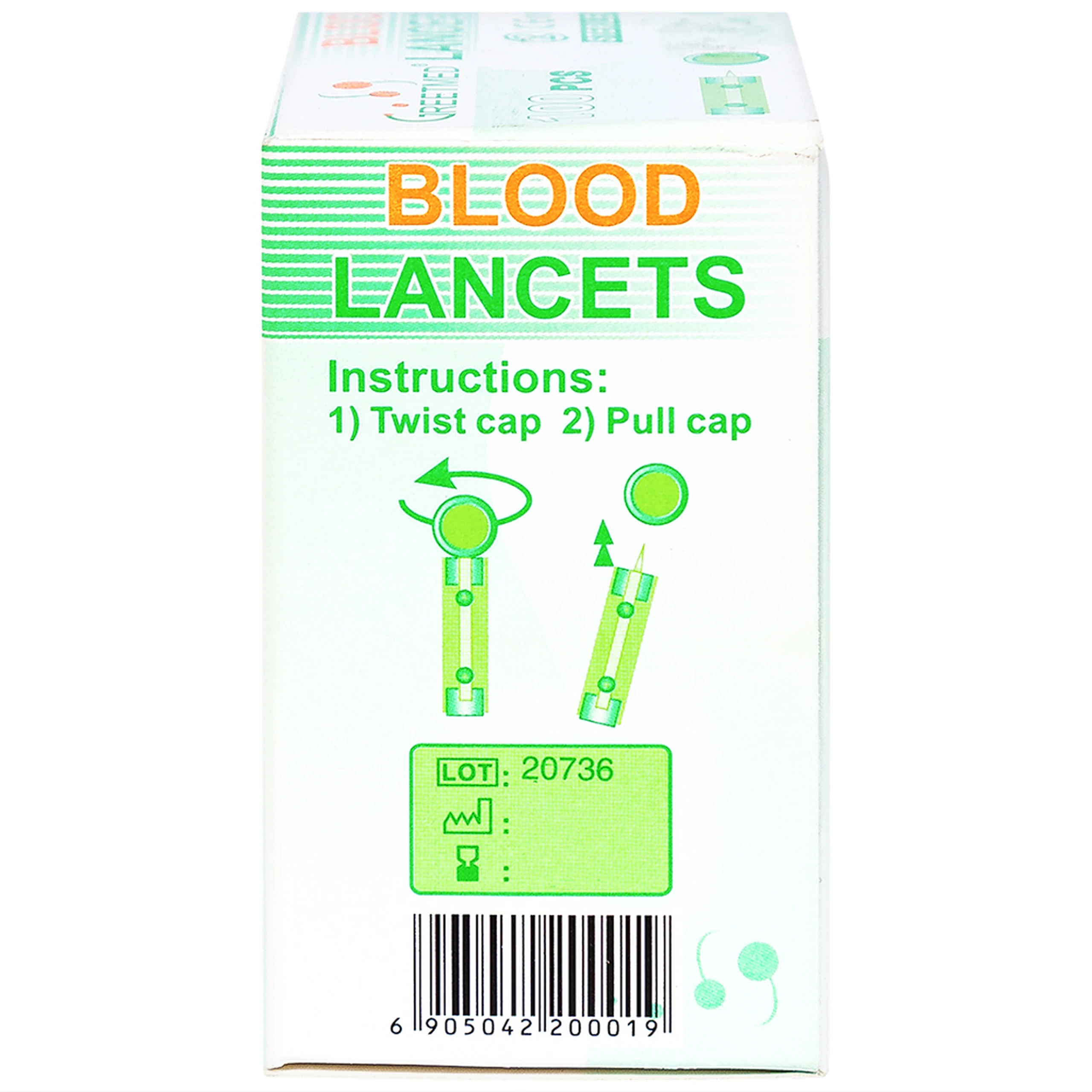 Kim lấy máu Greetmed 30G cho máy đo đường huyết Easy Max (100 cái)