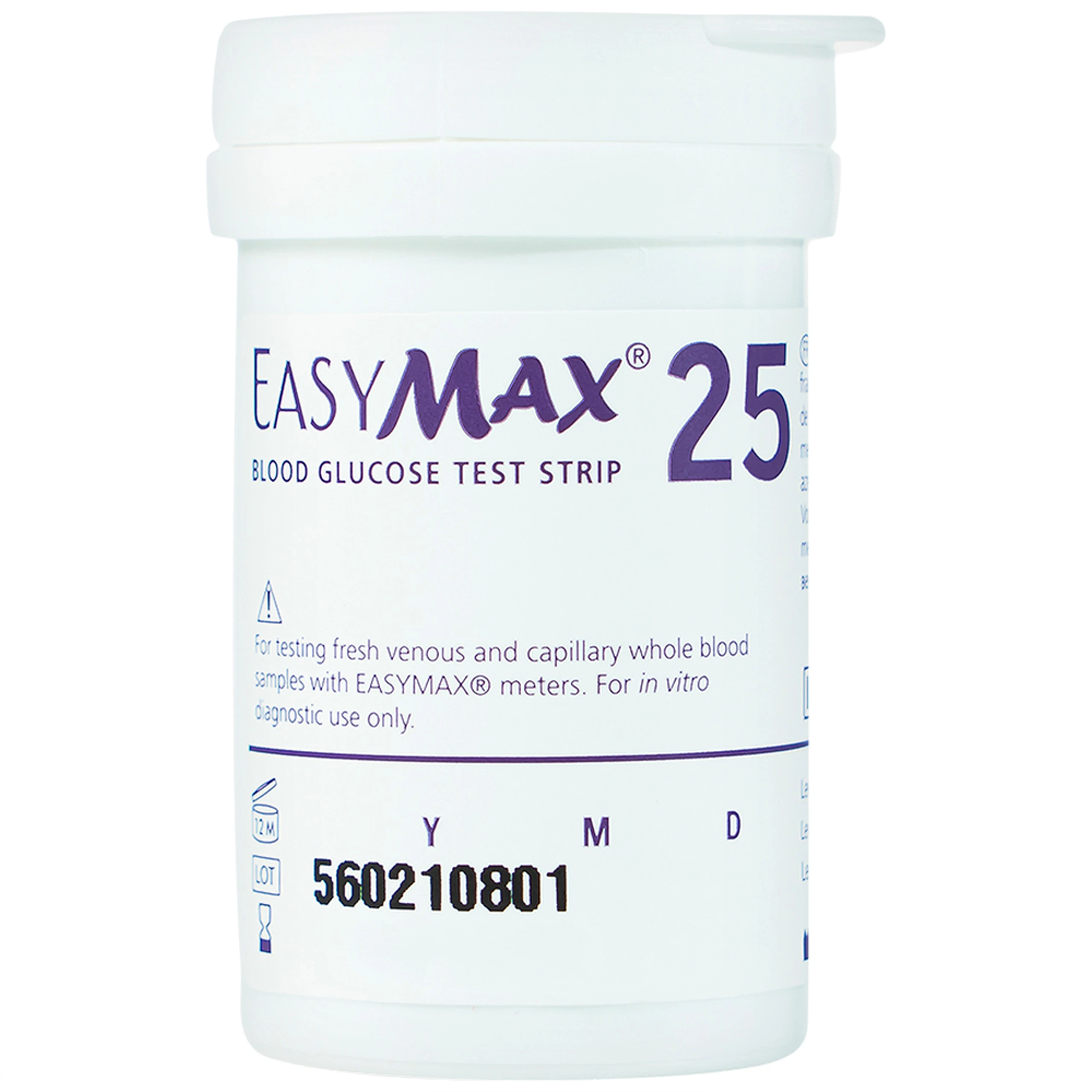 Que thử đường huyết Easy Max (hộp 25 que)