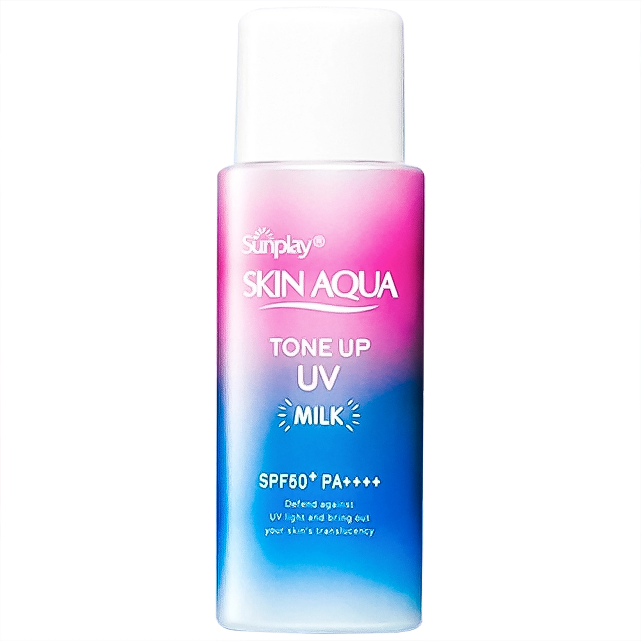 Sữa chống nắng Sunplay Skin Aqua Tone Up Milk Lavender SPF50+ PA++++ cho mặt, cổ, vai (50g)