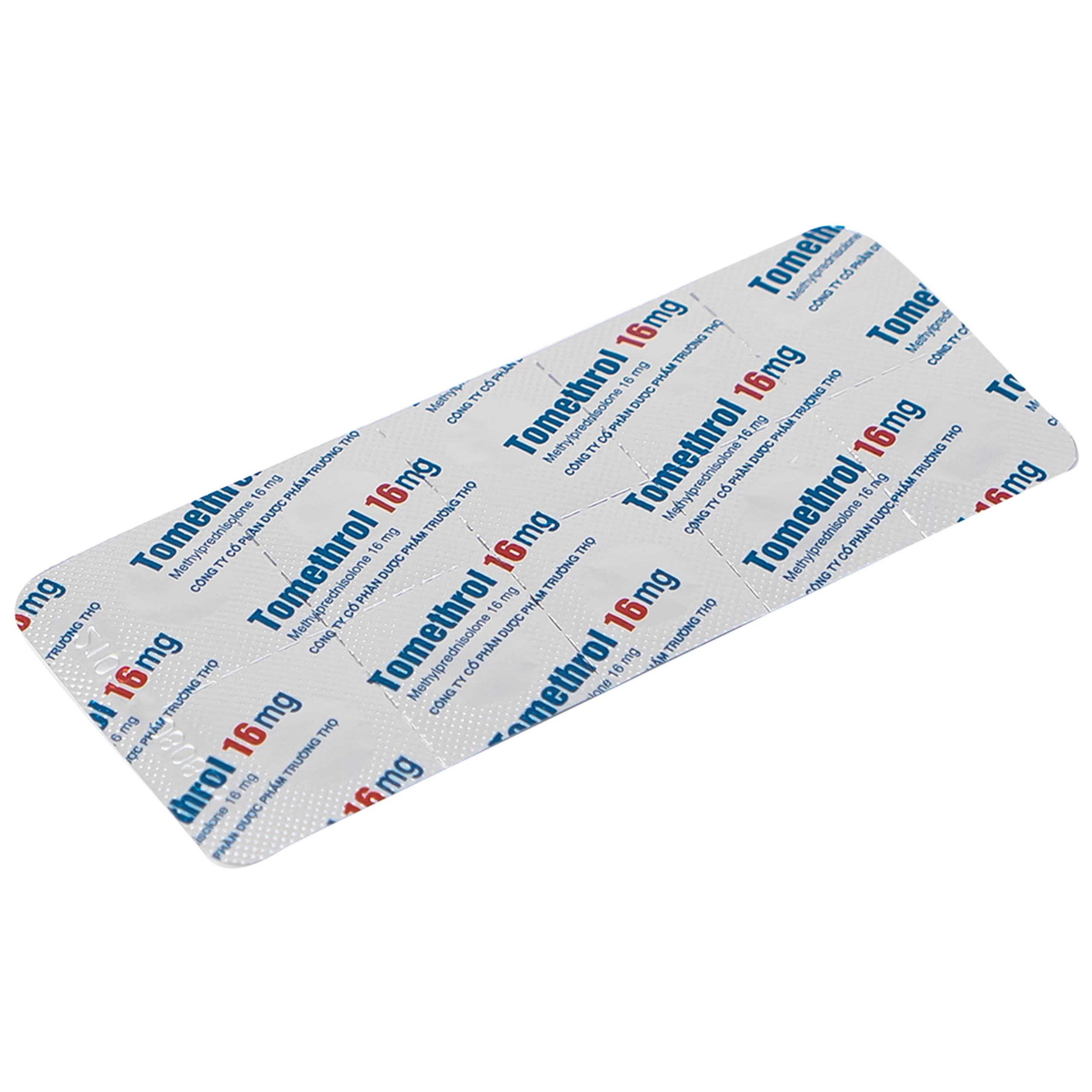 Thuốc Tomethrol 16mg chống viêm, ức chế miễn dịch và chống tế bào tăng sinh ( 3 vỉ x 10 viên)