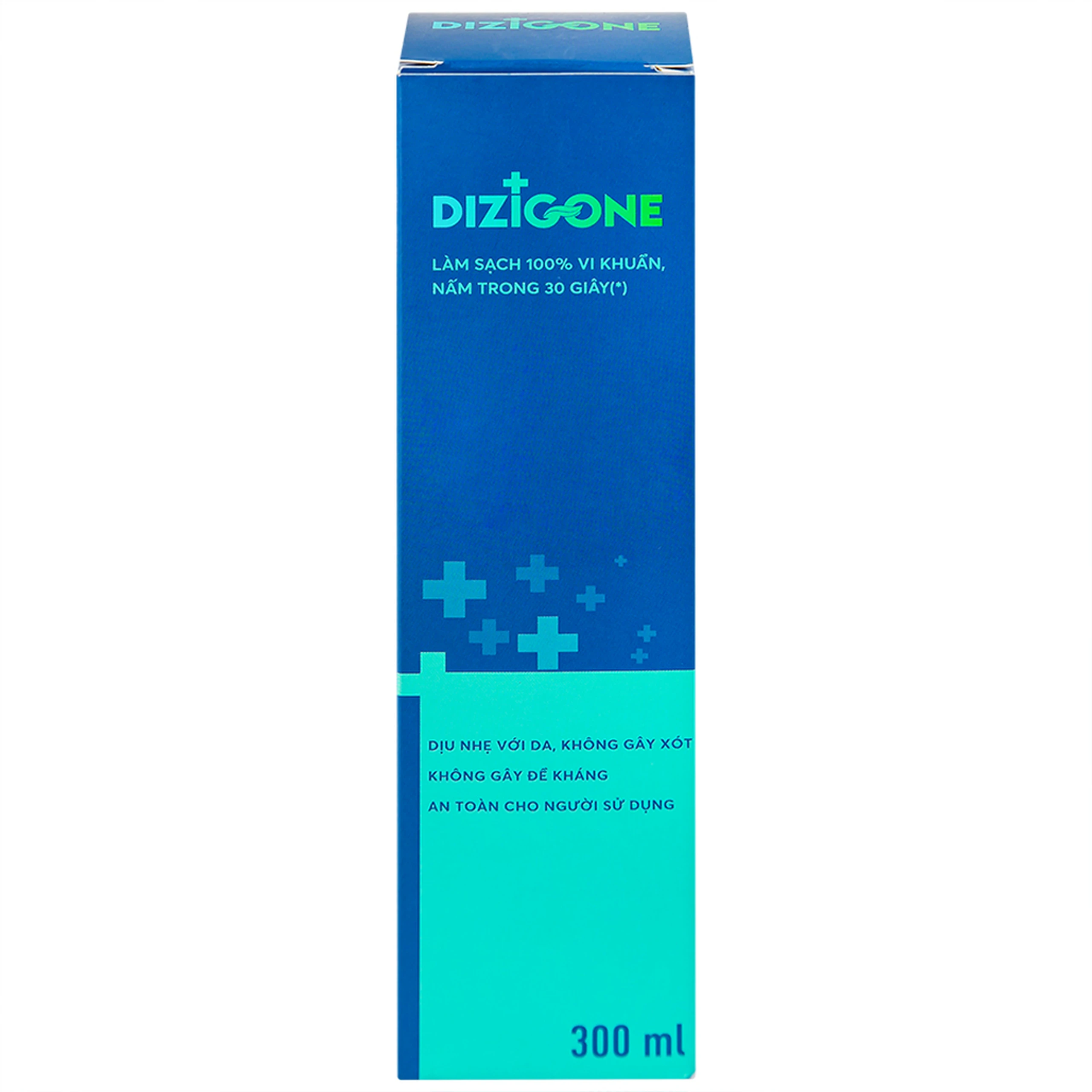 Dung dịch kháng khuẩn Dizigone Terrapharm tiêu diệt vi khuẩn, vi nấm (300ml)
