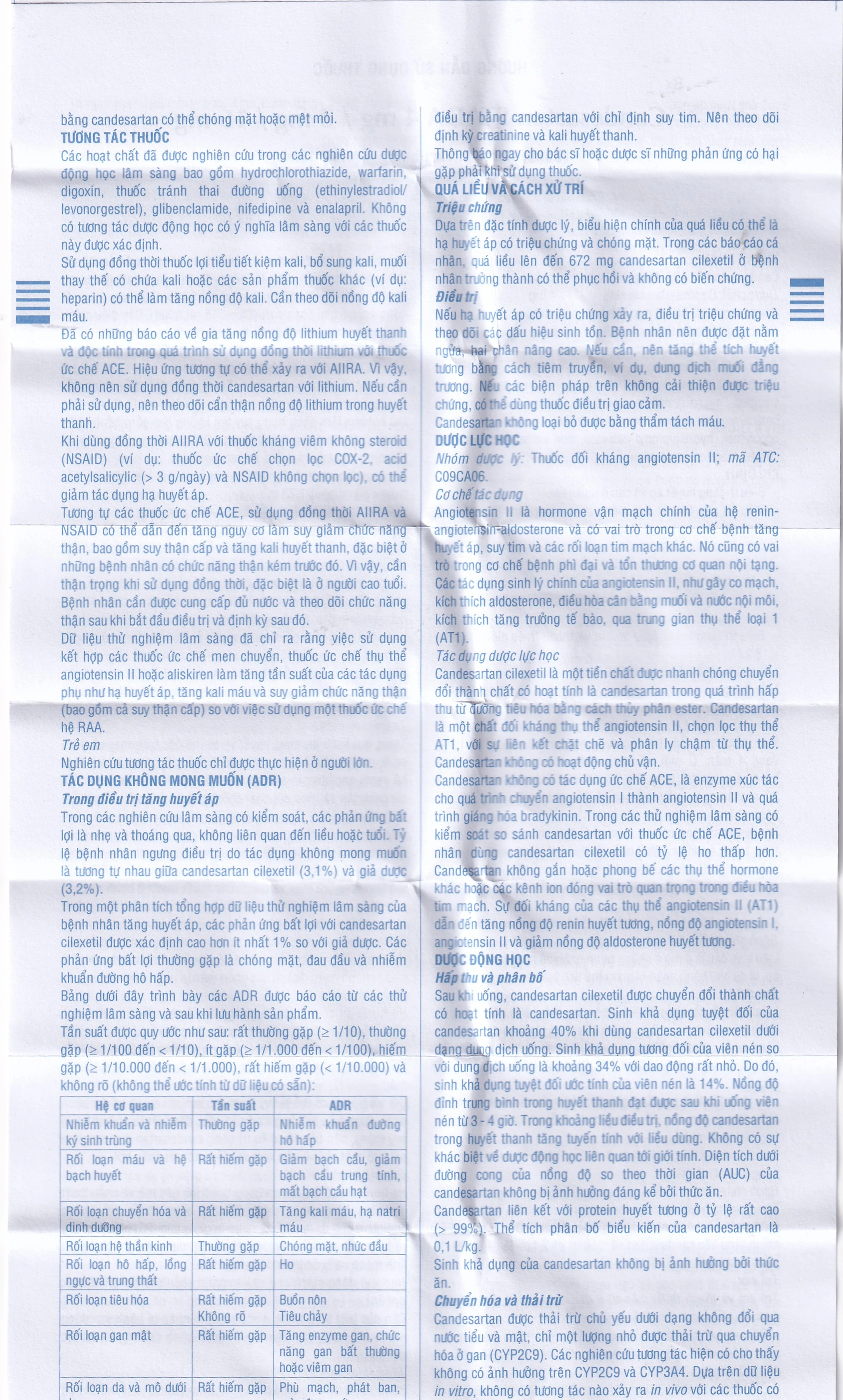 Thuốc Candesartan Stada 16mg điều trị tăng huyết áp vô căn, suy tim (2 vỉ x 14 viên)