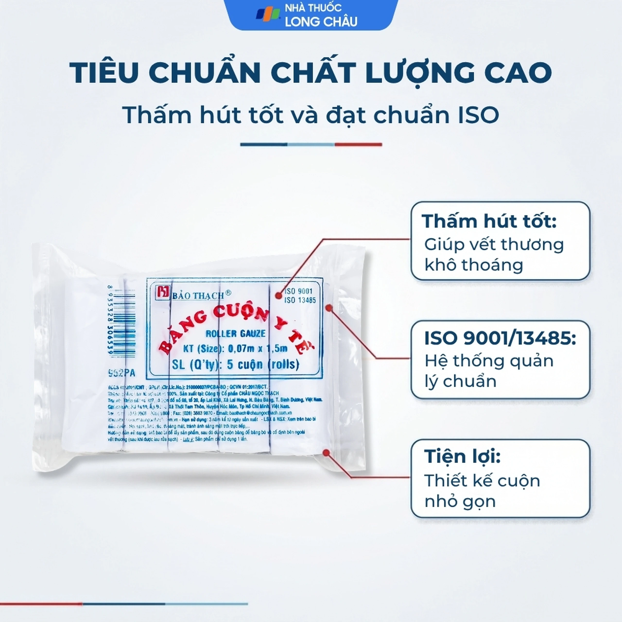 Băng cuộn Bảo Thạch 0.07x1.5m (5 cuộn nhỏ) 3