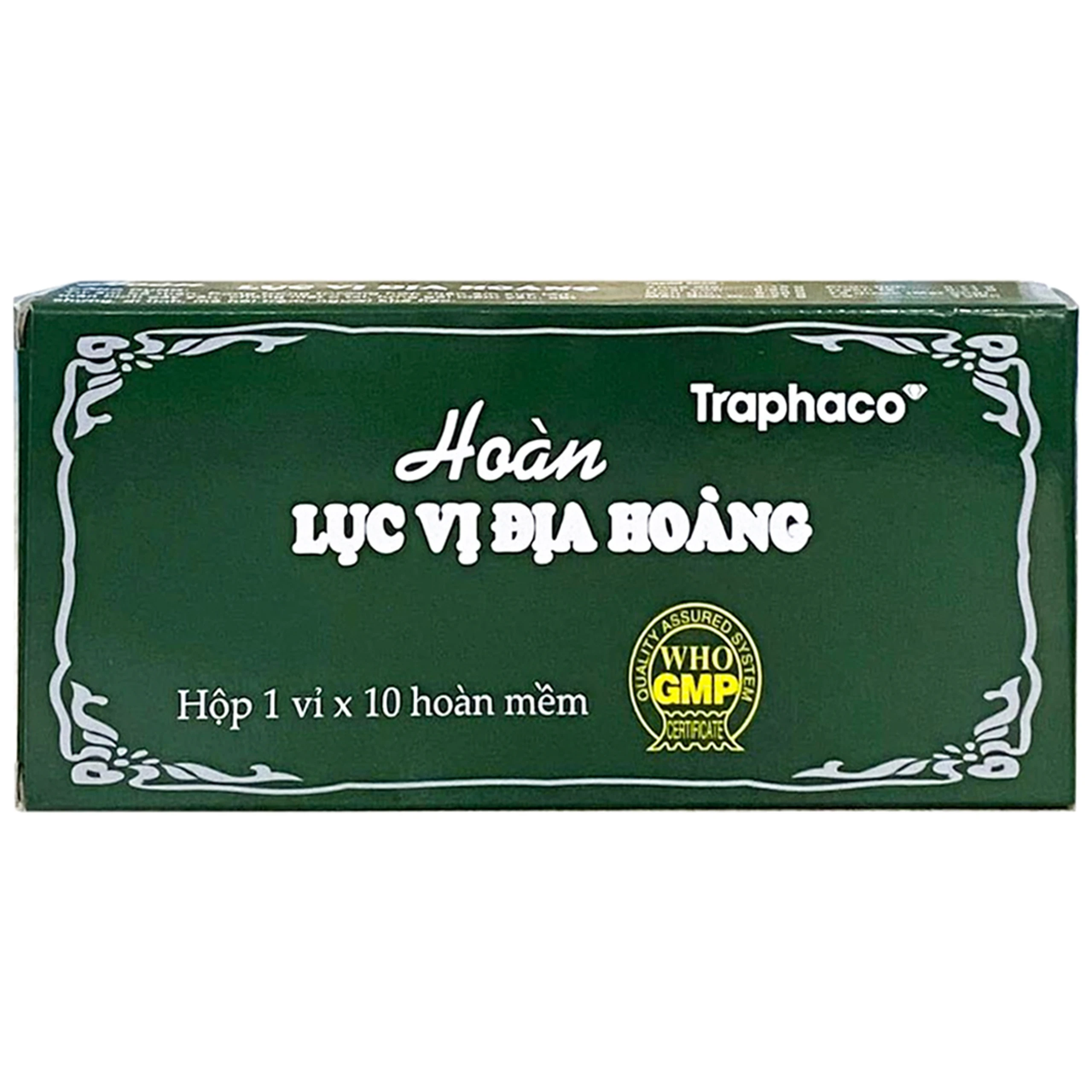 Thuốc Hoàn Lục Vị địa Hoàng Traphaco dùng cho thận âm suy tổn, thân hình gầy yếu (1 vỉ x 10 viên) 1