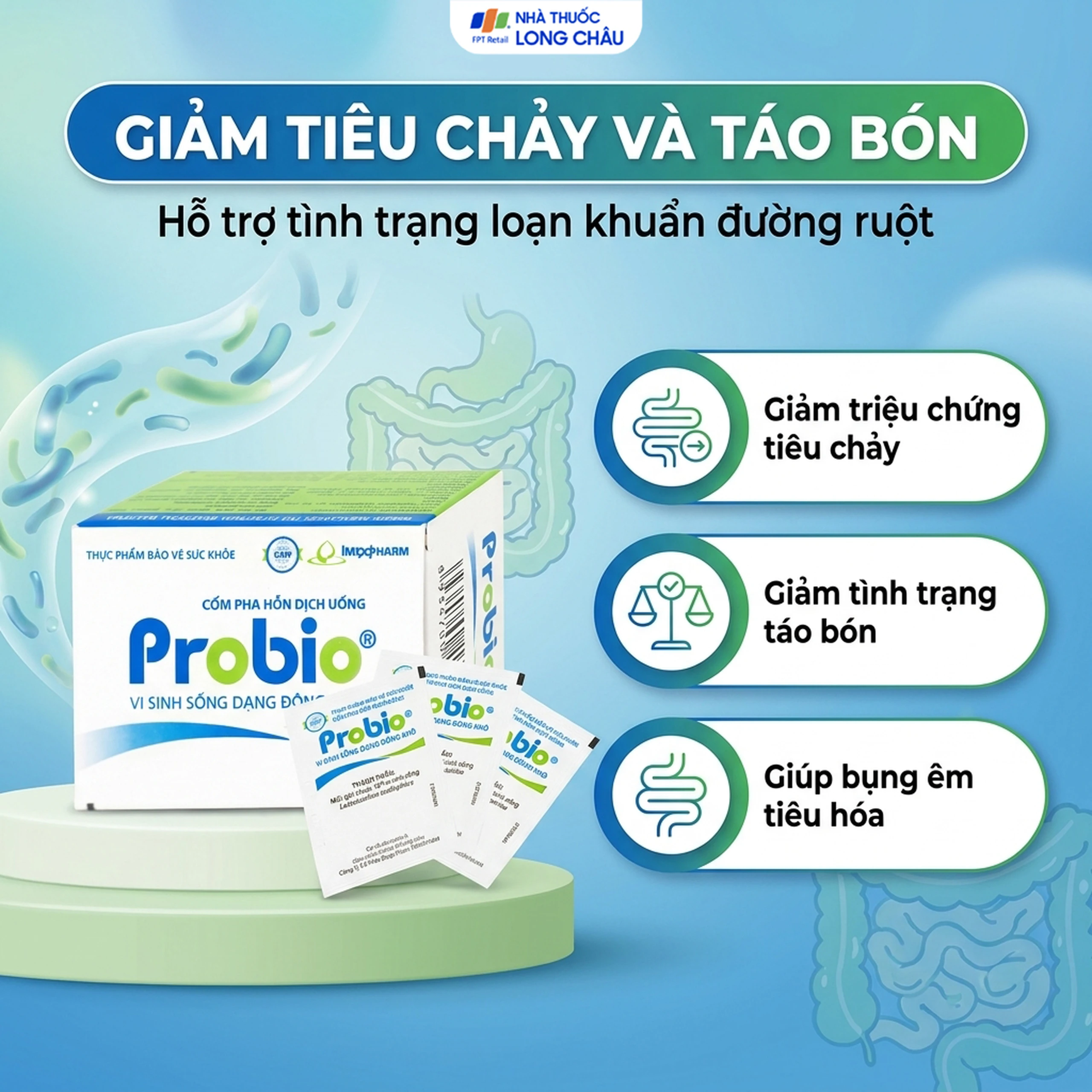 Cốm hỗ trợ tiêu hóa Probio(14 gói) 4
