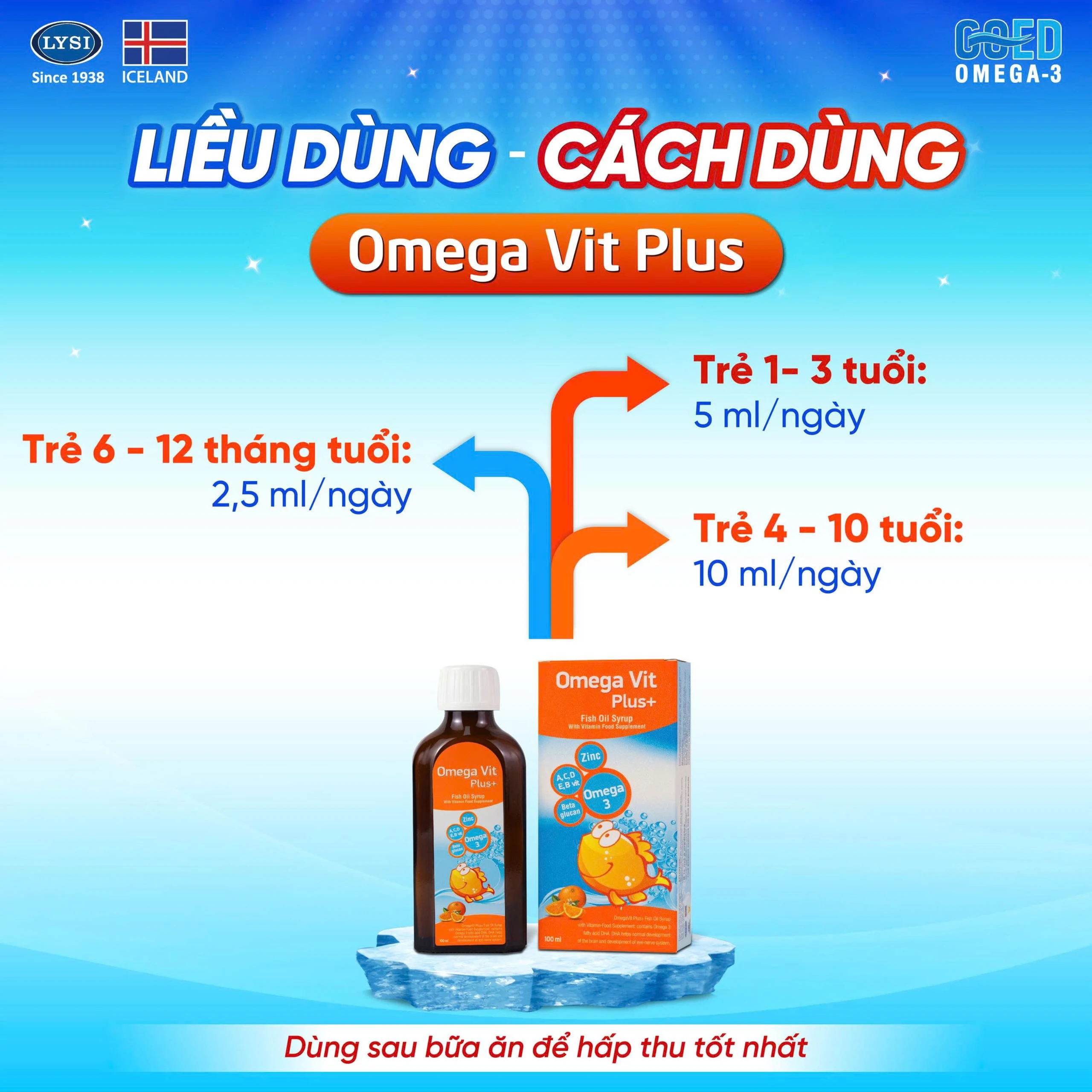 Siro bổ não Omega Vit Plus+ Botafarma (100ml) 5