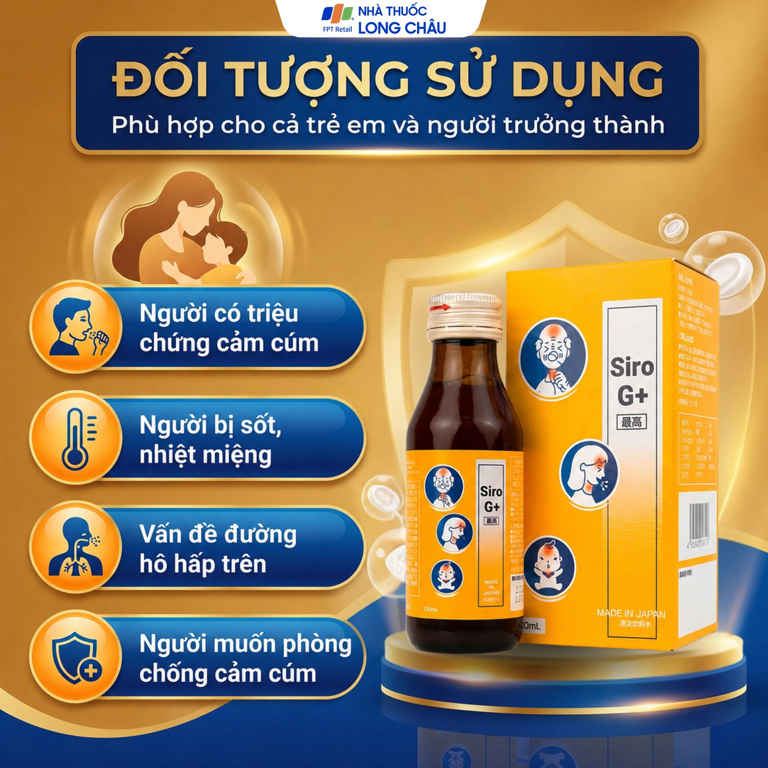 SIRO G+ Kenko hỗ trợ đường hô hấp trên, tăng cường đề kháng (100ml) 4