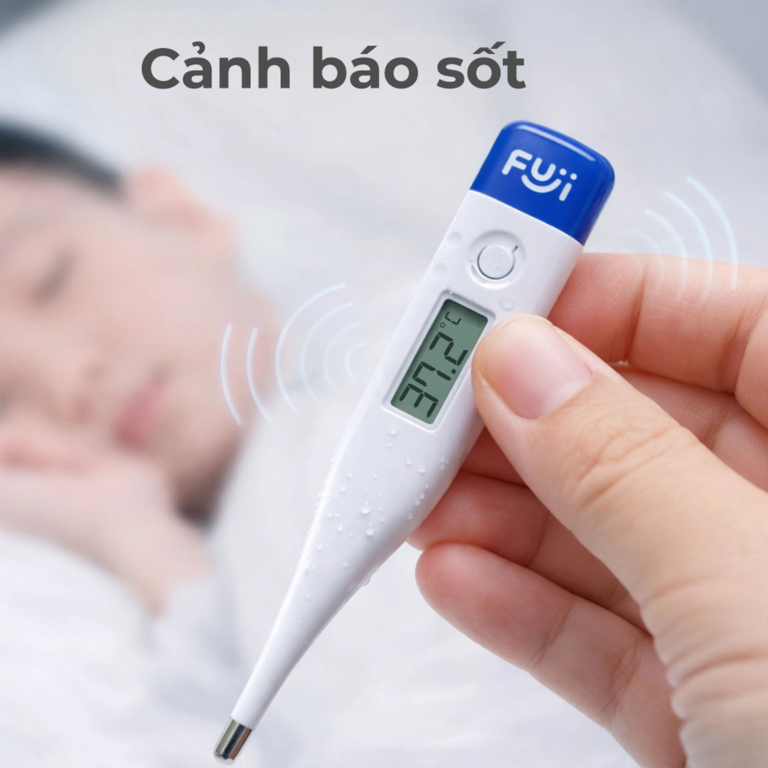 Nhiệt kế điện tử đo thân nhiệt Fuji DT007