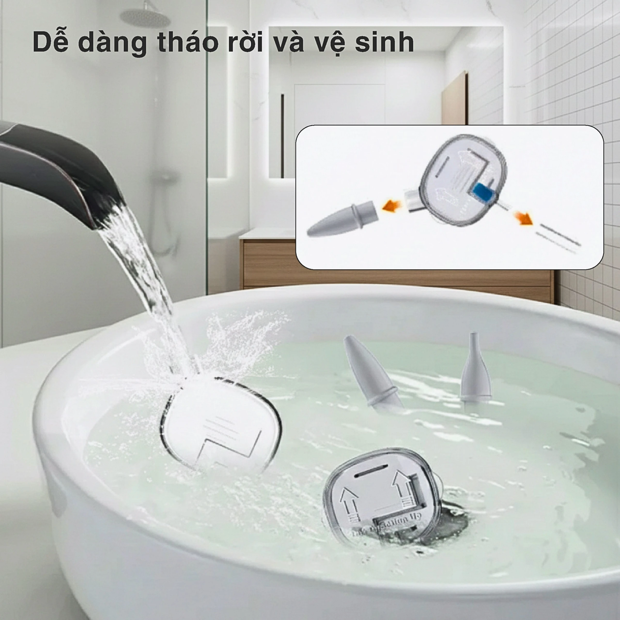 Máy hút mũi cho bé Fuji T50 hỗ trợ vệ sinh mũi cho bé từ 0 đến trên 3 tuổi