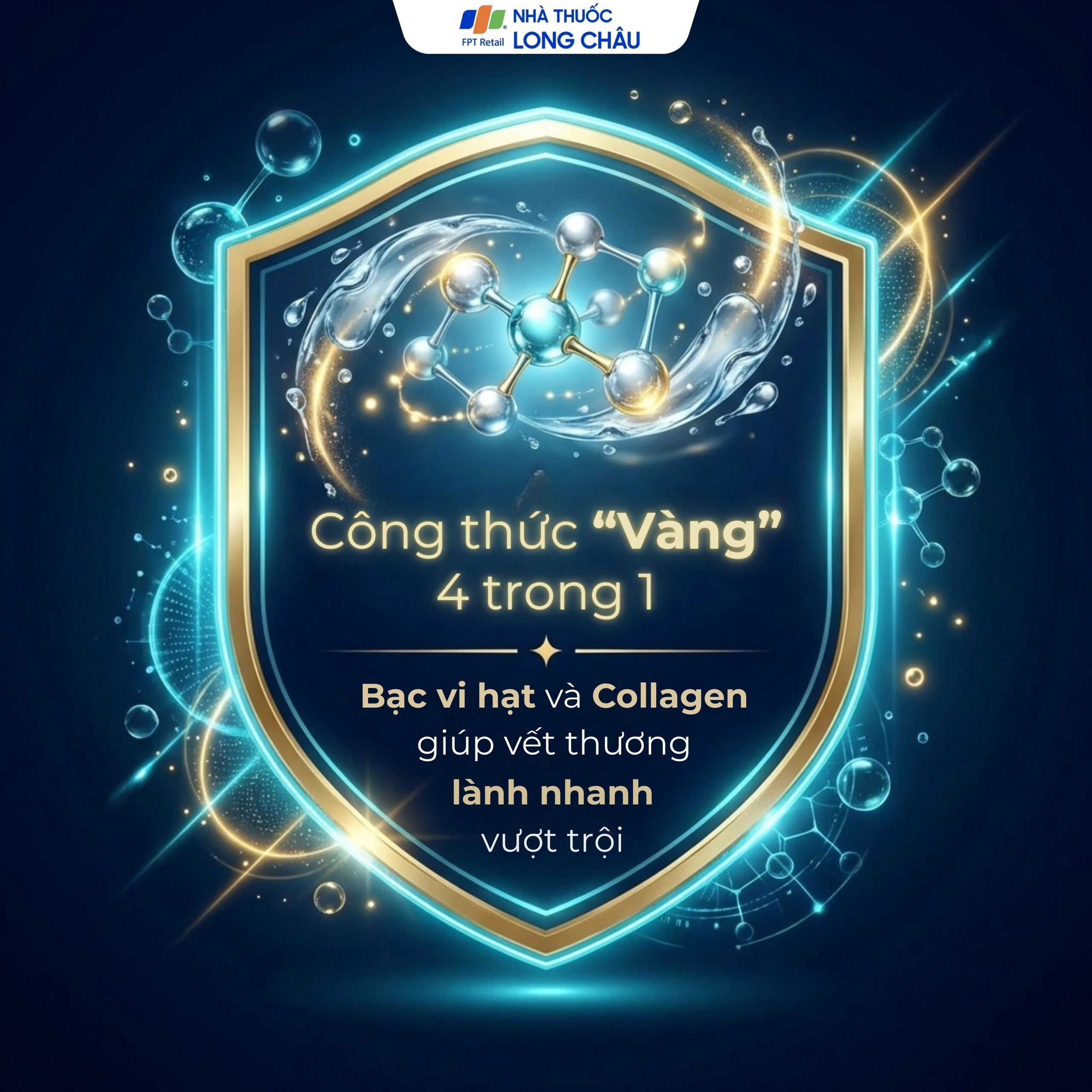 Xịt phủ vết thương, vết bỏng Cicasilver Spray 125ml giúp bảo vệ làm lành vết thương