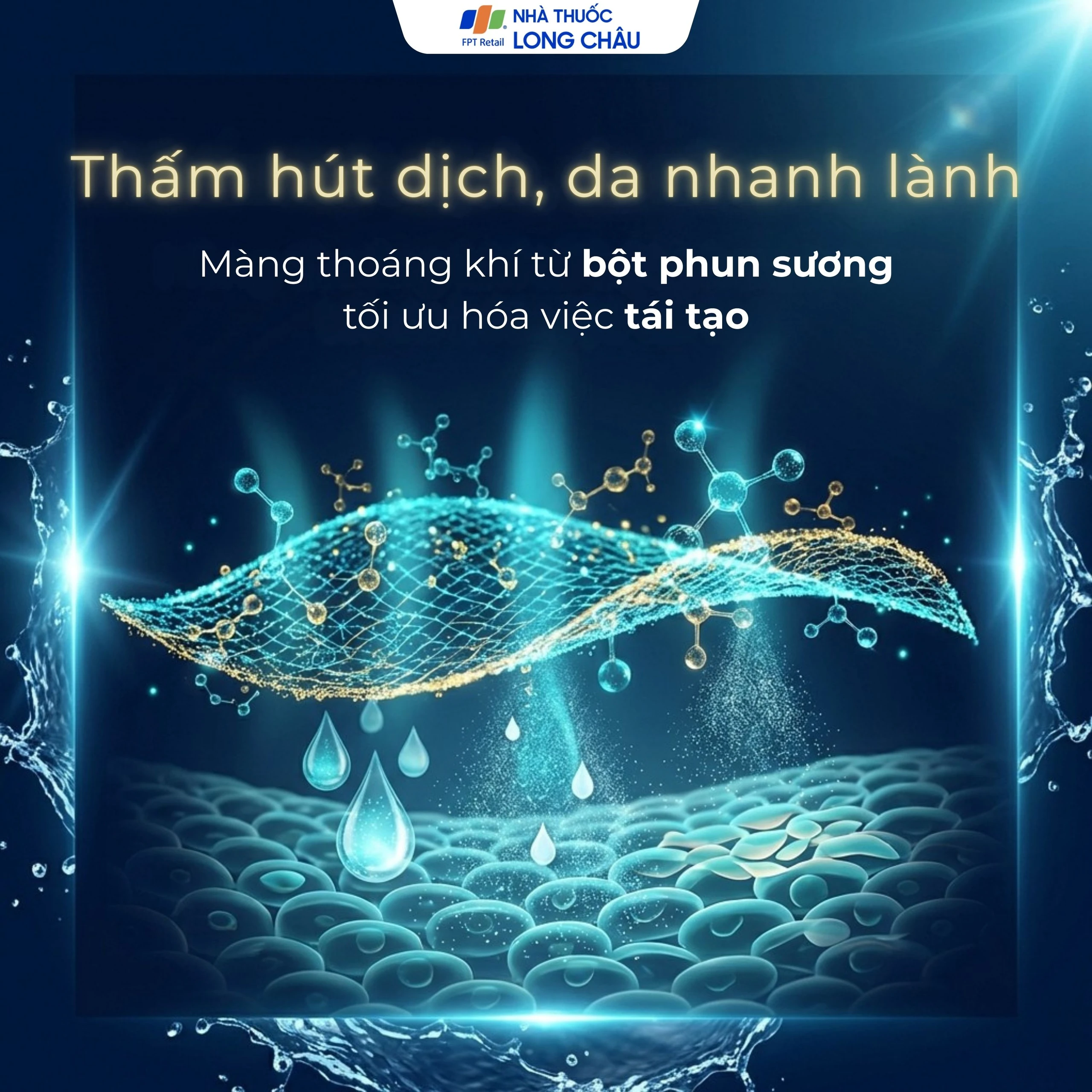 Xịt phủ vết thương, vết bỏng Cicasilver Spray 125ml giúp bảo vệ làm lành vết thương