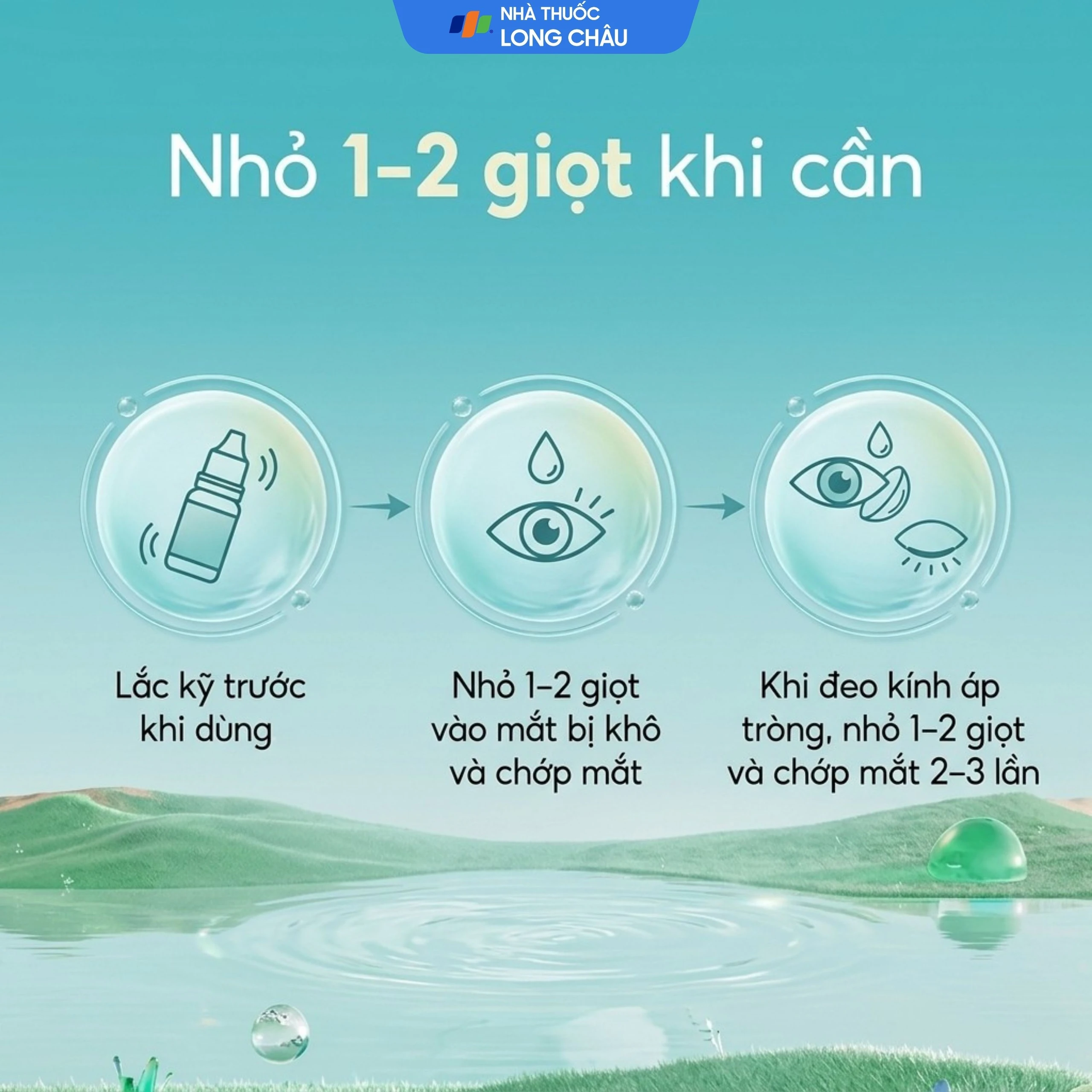 Nhỏ Mắt Systane Hydration Alcon 10ml Giảm Khô Mắt Lâu Dài, Tăng Cường Cấp Ẩm, Phục Hồi Tế Bào Tổn Thương Trên Nhãn Cầu Sau Phẫu Thuật 6
