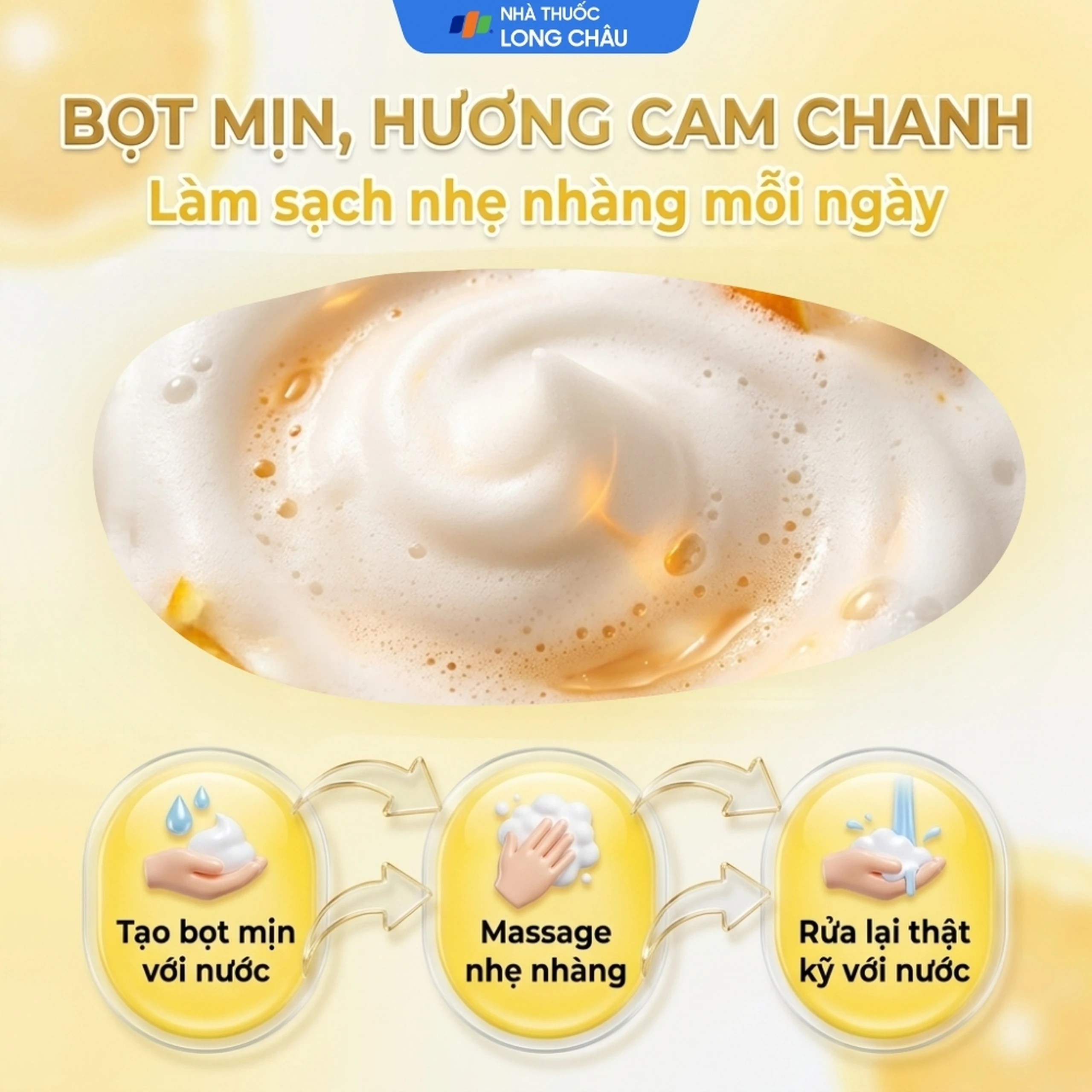 Sữa rửa mặt S-Select Vitamin C dưỡng sáng da, mờ thâm (130g) 5