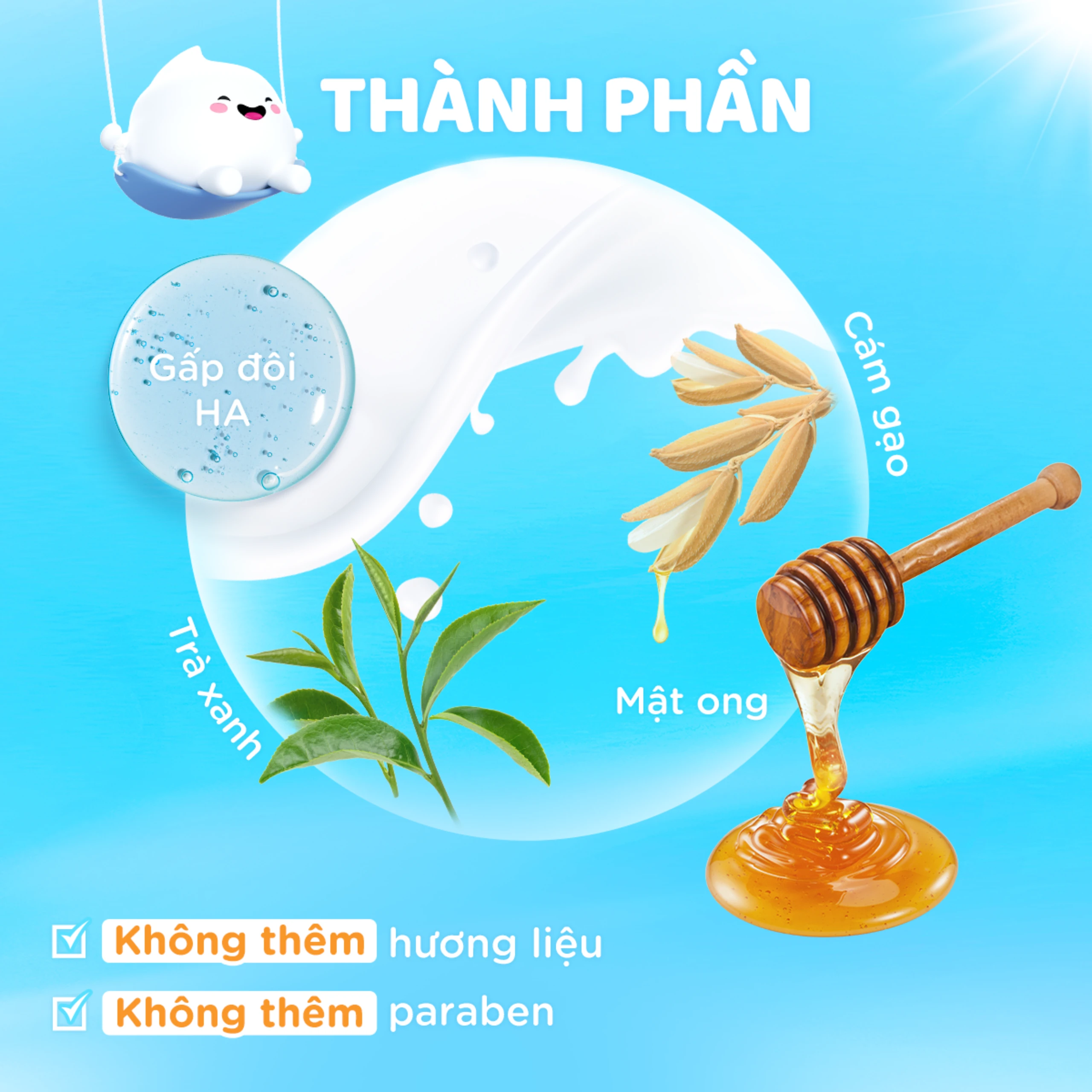 Kem chống nắng nâng tông Senka Perfect UV Essence A SPF50+ PA++++ giúp bảo vệ da khỏi tia UV (50g) 4
