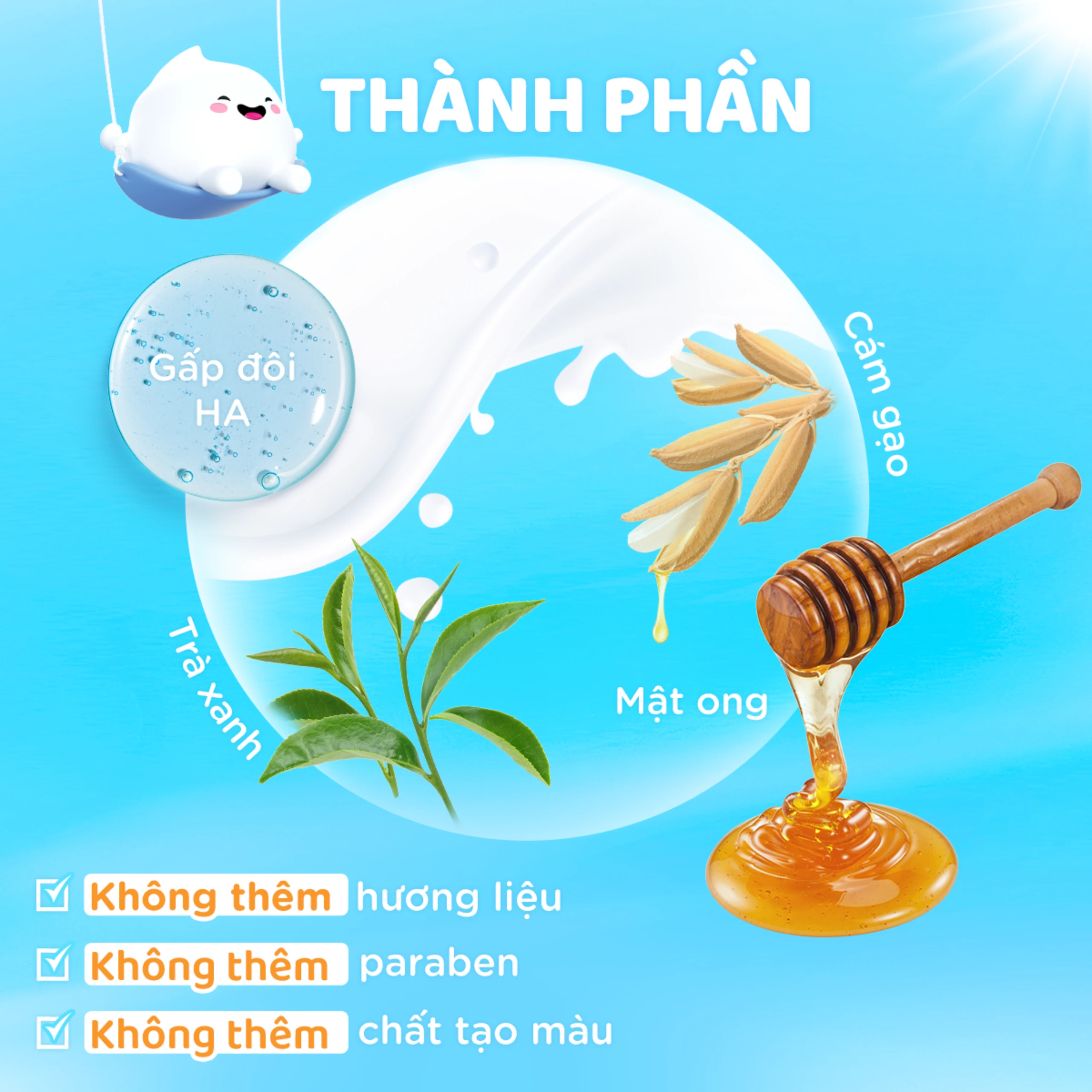 Sữa chống nắng Senka Perfect UV Milk A SPF50+ PA++++ giúp dưỡng ẩm, bảo vệ da cho mặt và toàn thân (40ml) 4