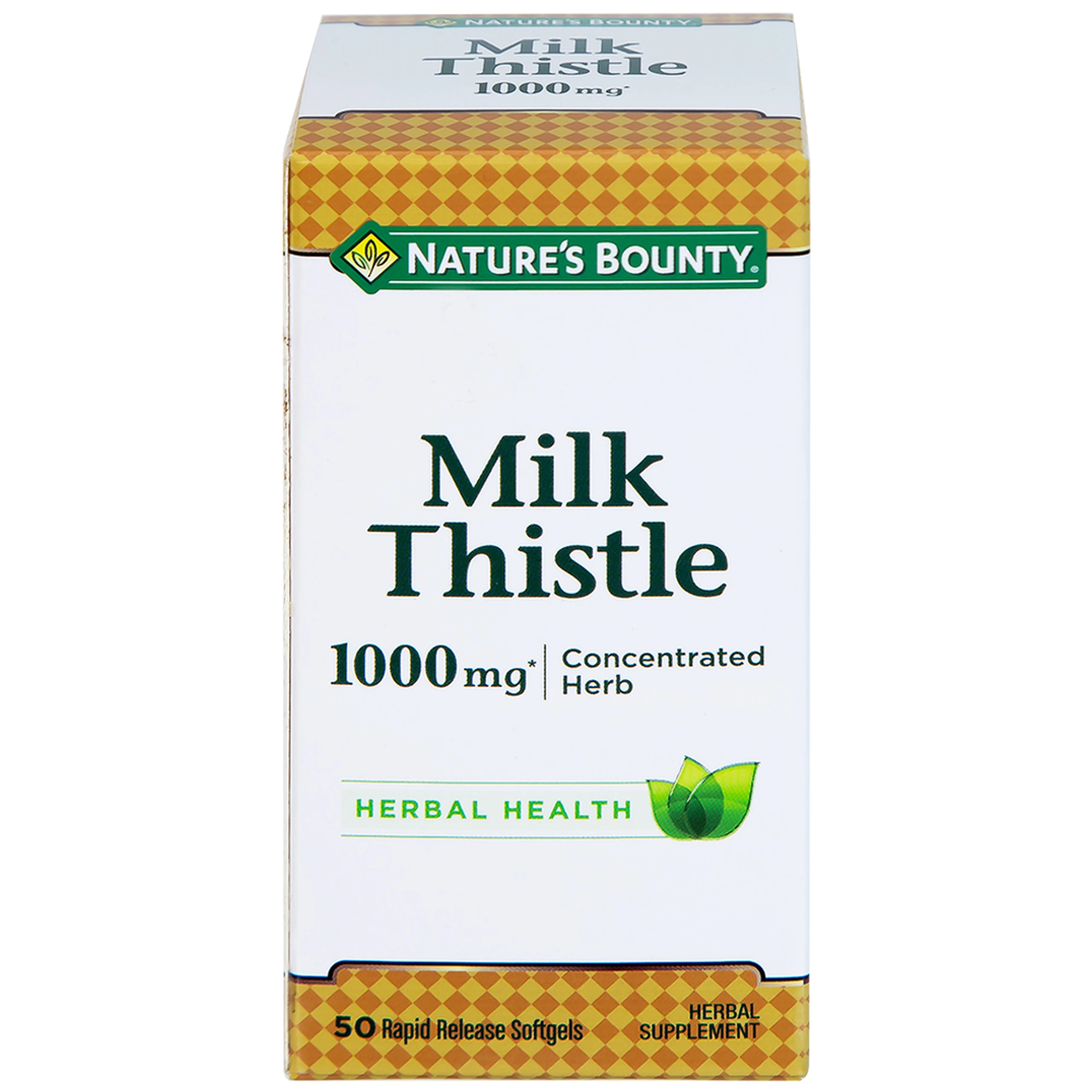 Viên uống hỗ trợ tăng cường chức năng gan, bảo vệ gan Milk Thistle Nature's Bounty (50 viên)
