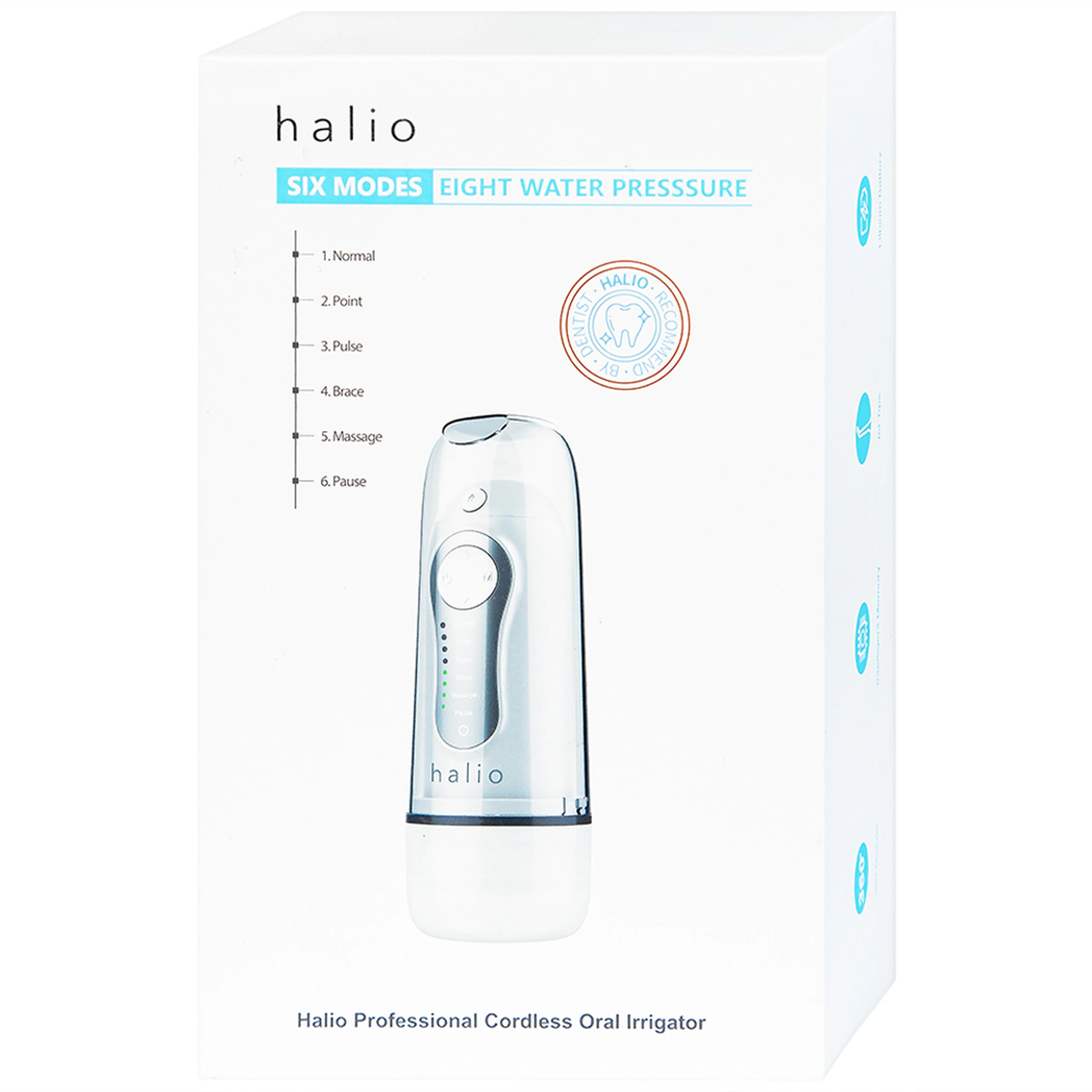 Máy tăm nước 6 chế độ Halio Professional Cordless Oral Irrigator