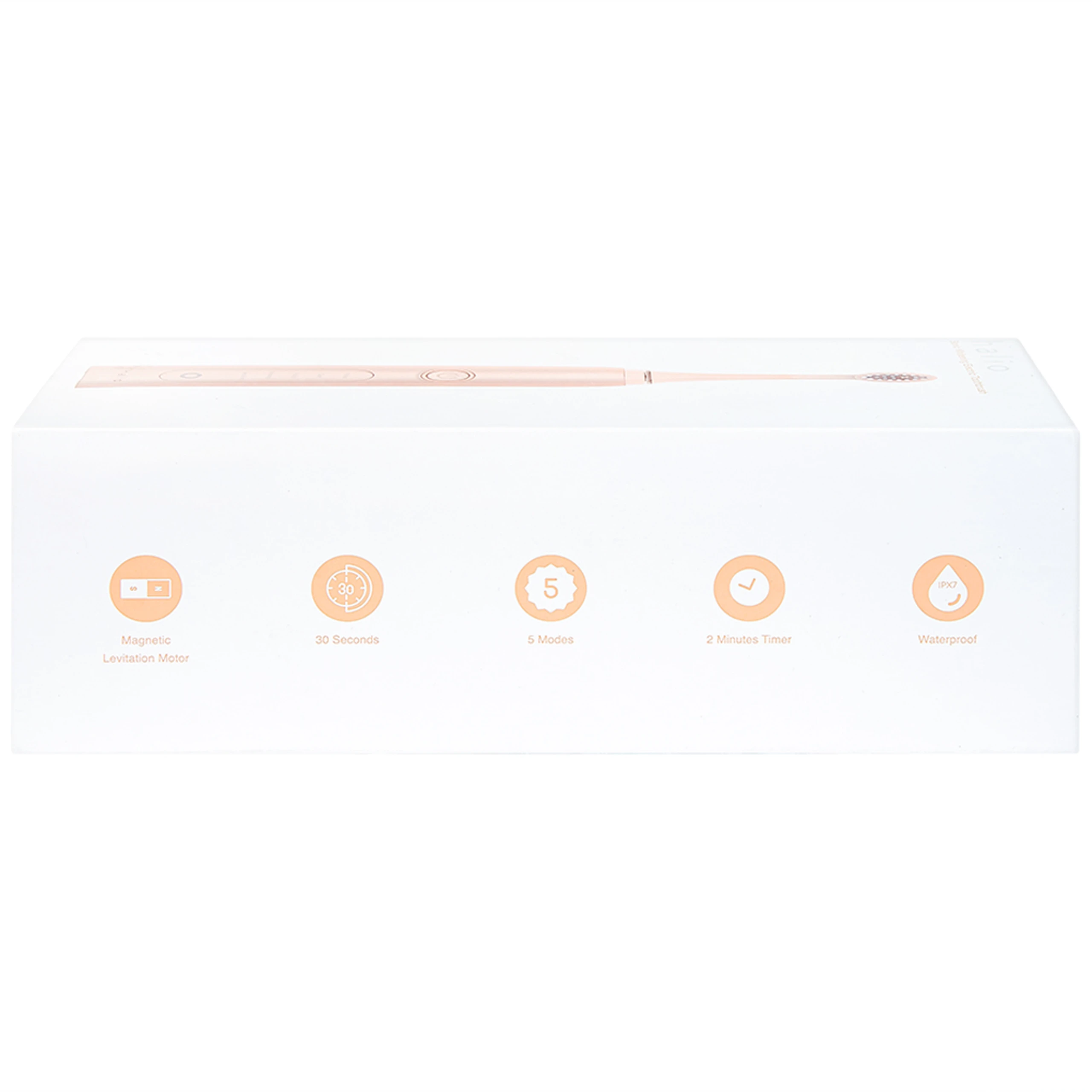 Bàn chải điện làm trắng răng Halio Sonic Whitening Toothbrush Pro Rose Gold