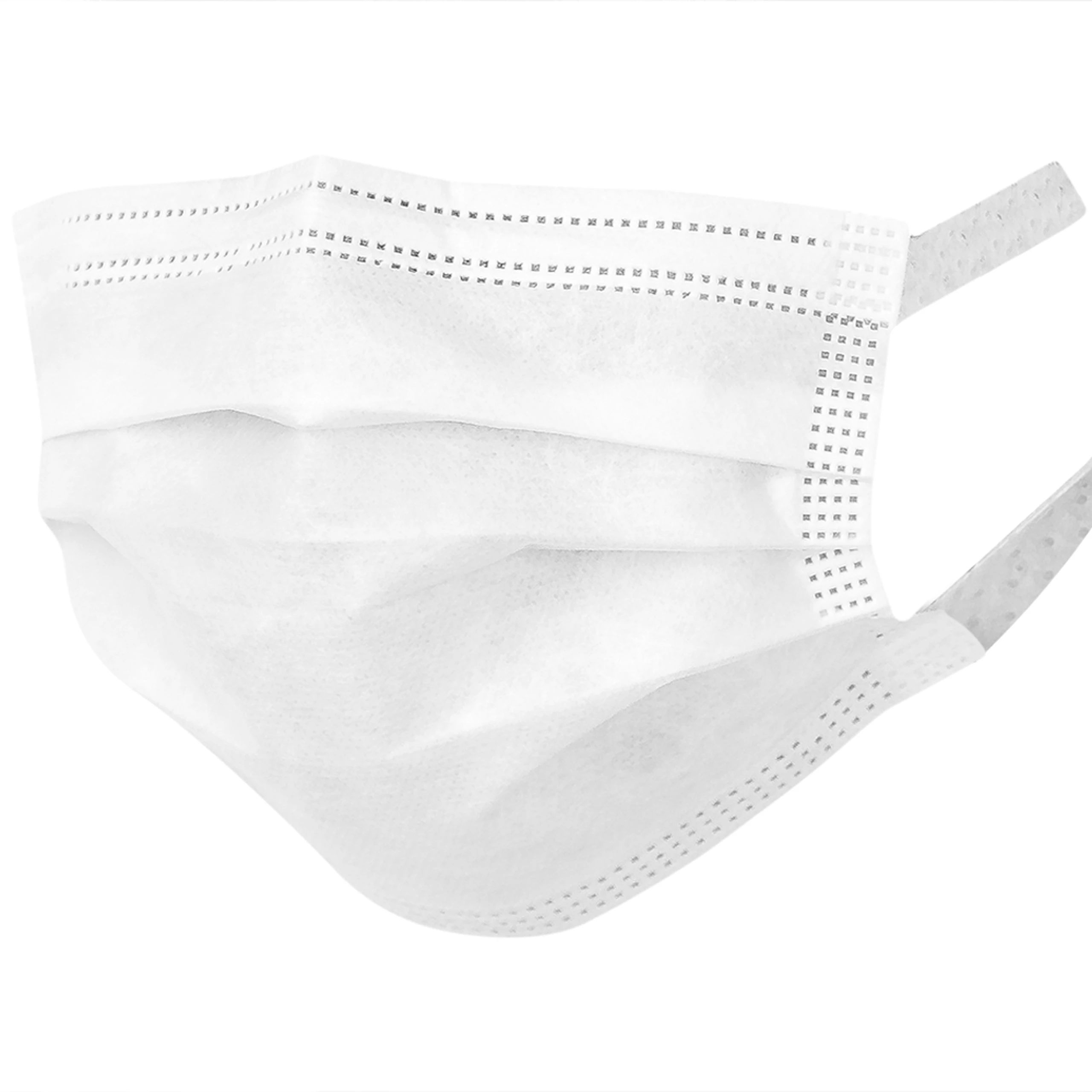 Khẩu trang 3 lớp Naturecare màu trắng (50 cái) ngăn khói bụi, vi khuẩn