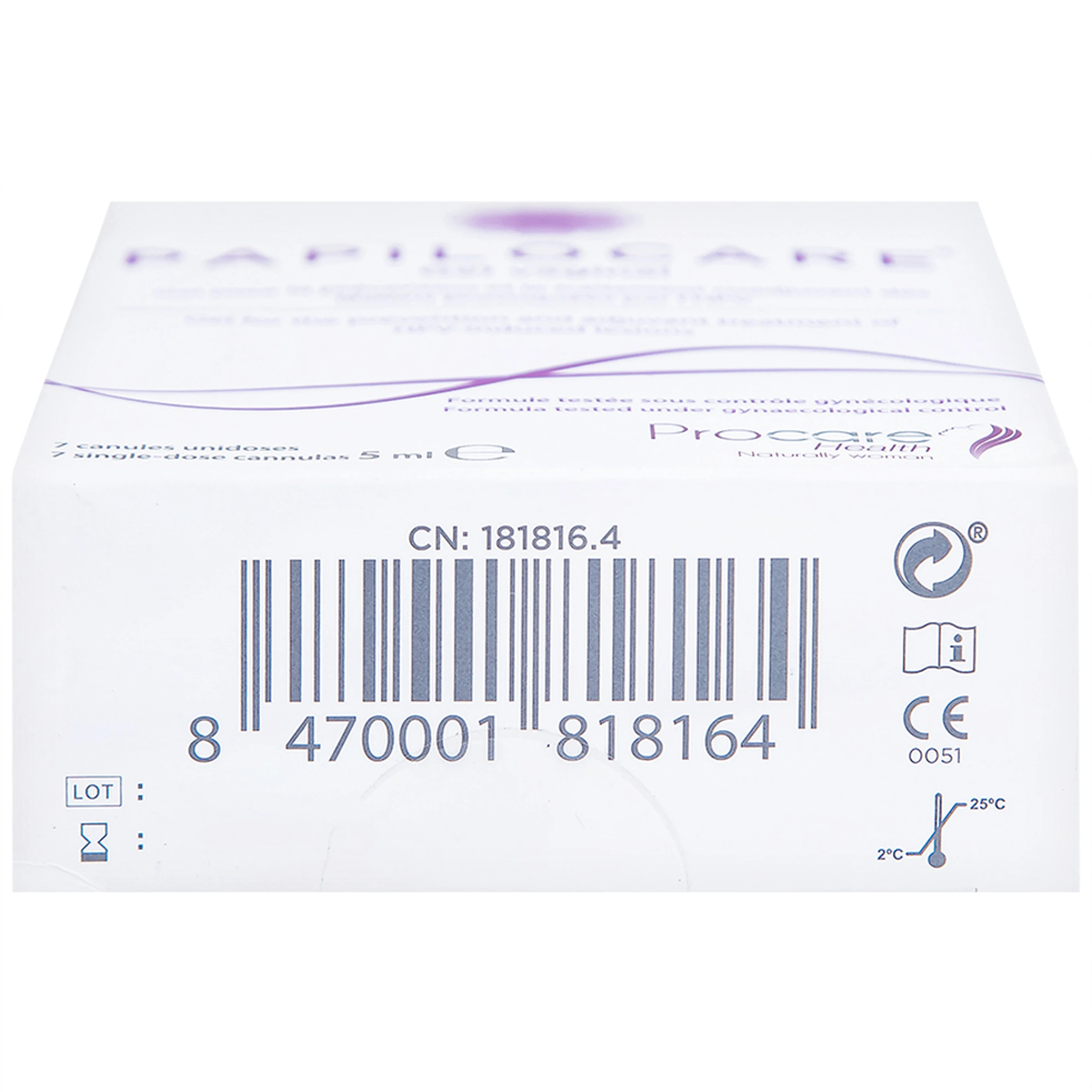 Gel phụ khoa Papilocare Procare Health (7 tuýp) phòng ngừa và hỗ trợ điều trị tổn thương do HPV