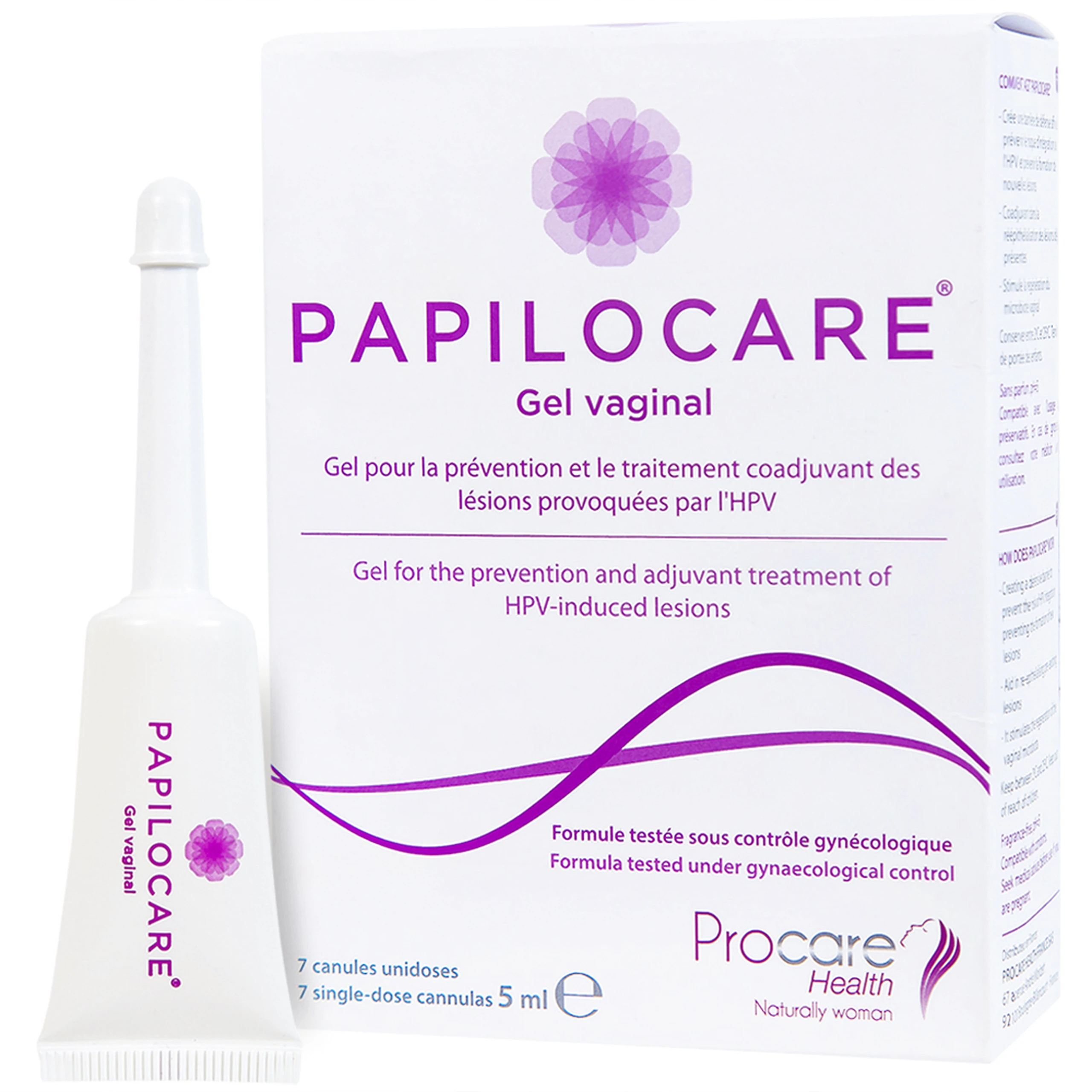 Gel phụ khoa Papilocare Procare Health (7 tuýp) phòng ngừa và hỗ trợ điều trị tổn thương do HPV