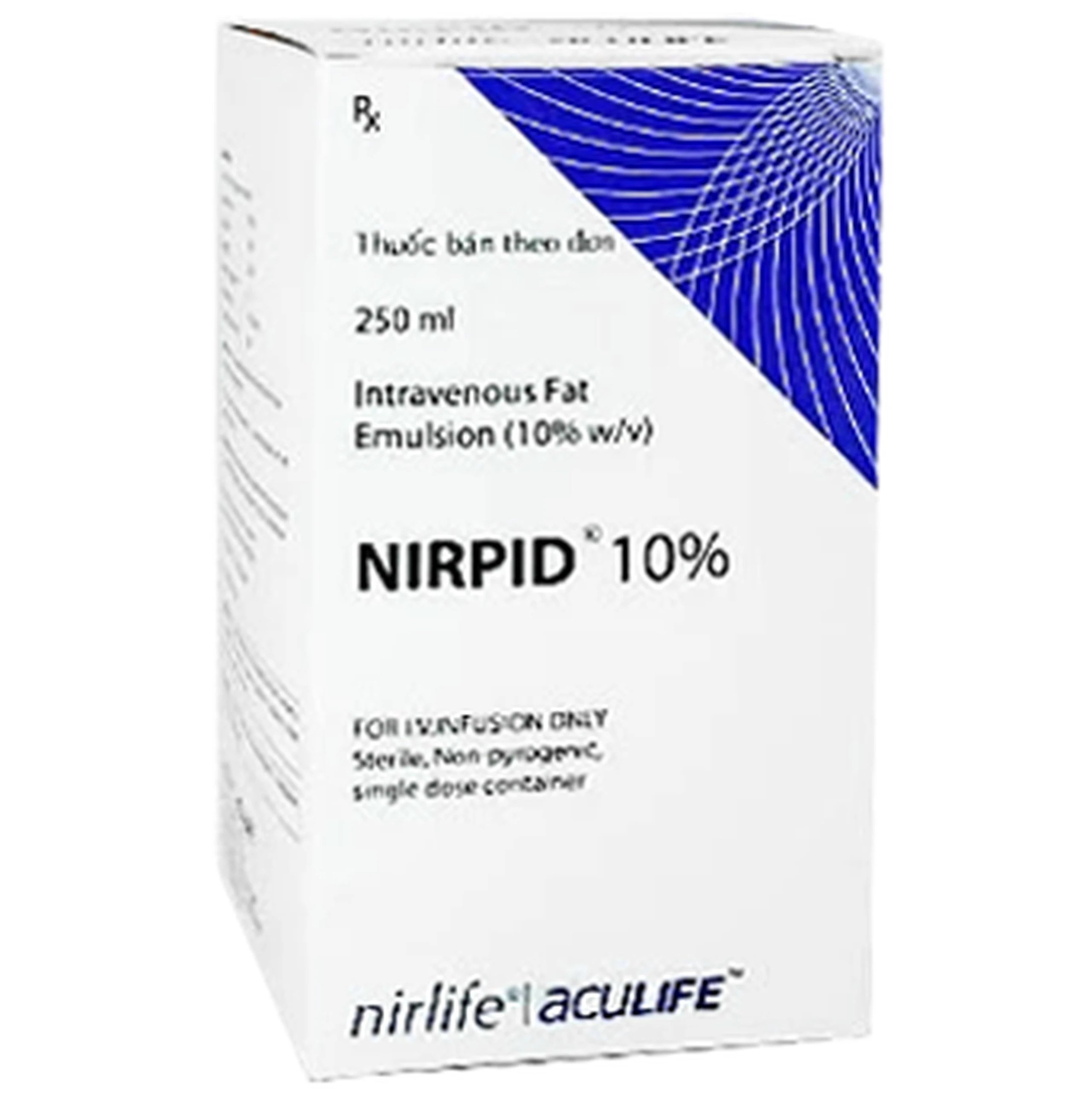 Thuốc Nirpid 10% Aculife bổ sung năng lượng và các acid béo (250ml) 1