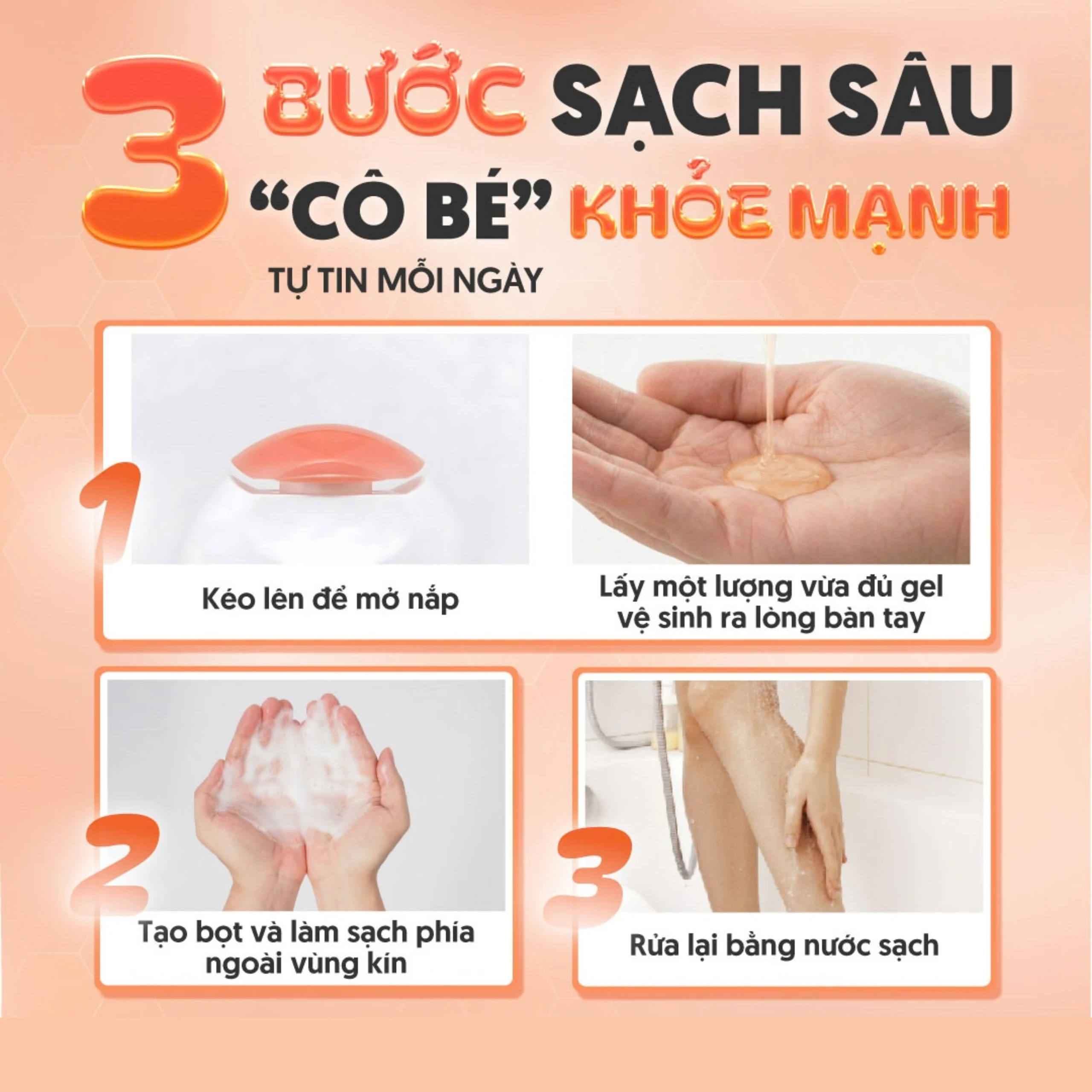 Dung dịch vệ sinh phụ nữ Femfresh Intima Skin Care Daily Wash giúp làm sạch khử khuẩn hàng ngày (250ml) 6