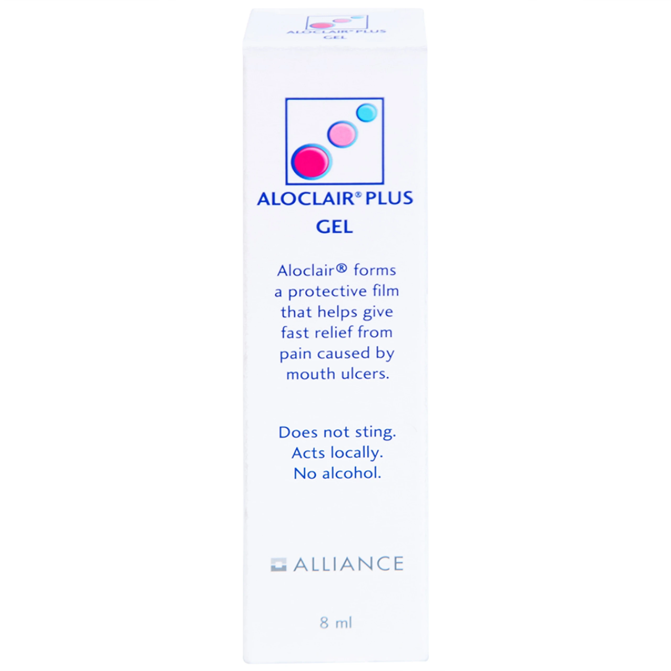 Gel bôi miệng Aloclair Plus Alliance 8ml giảm nhiệt miệng, tay chân miệng cho mọi lứa tuổi