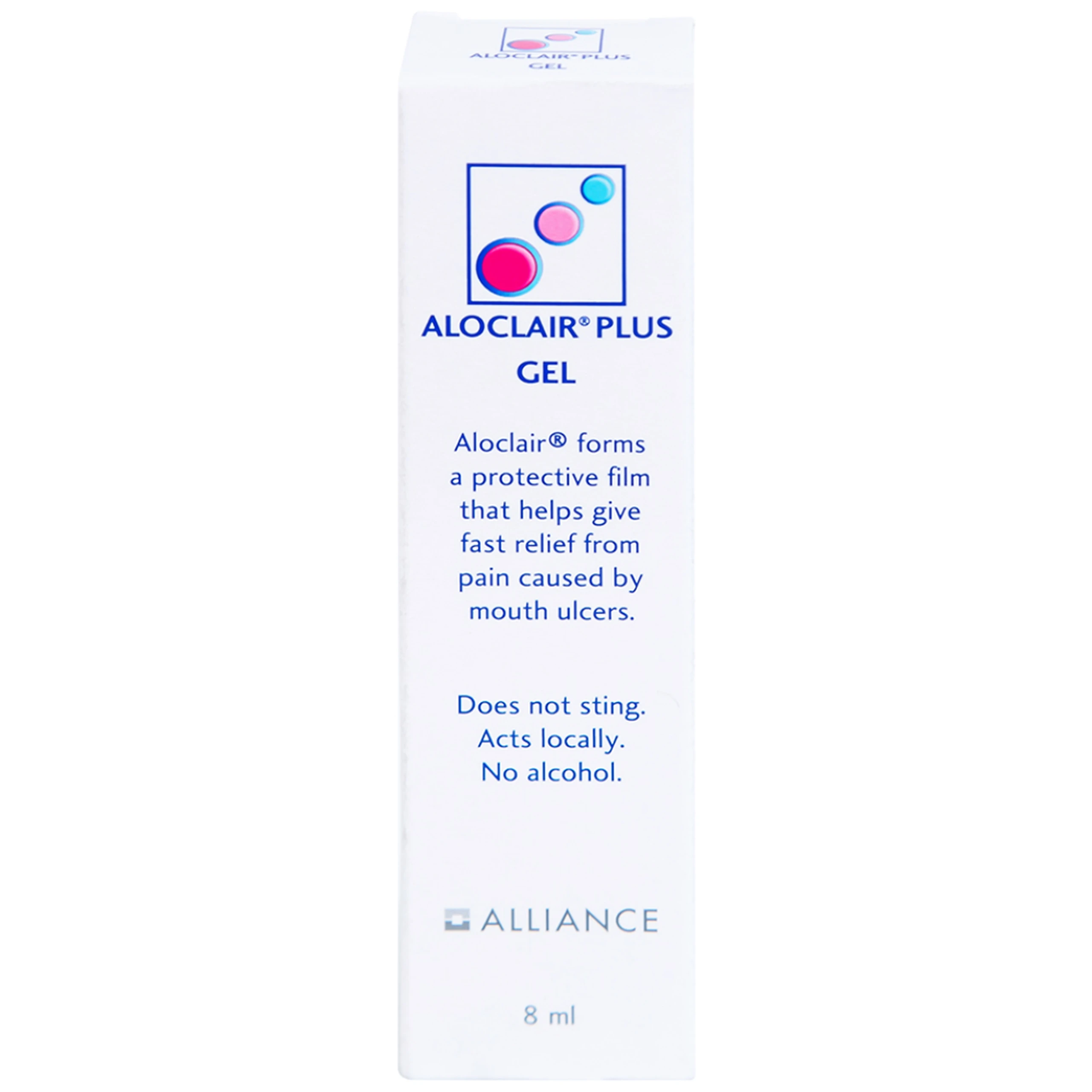 Gel bôi miệng Aloclair Plus Alliance 8ml giảm nhiệt miệng, tay chân miệng cho mọi lứa tuổi