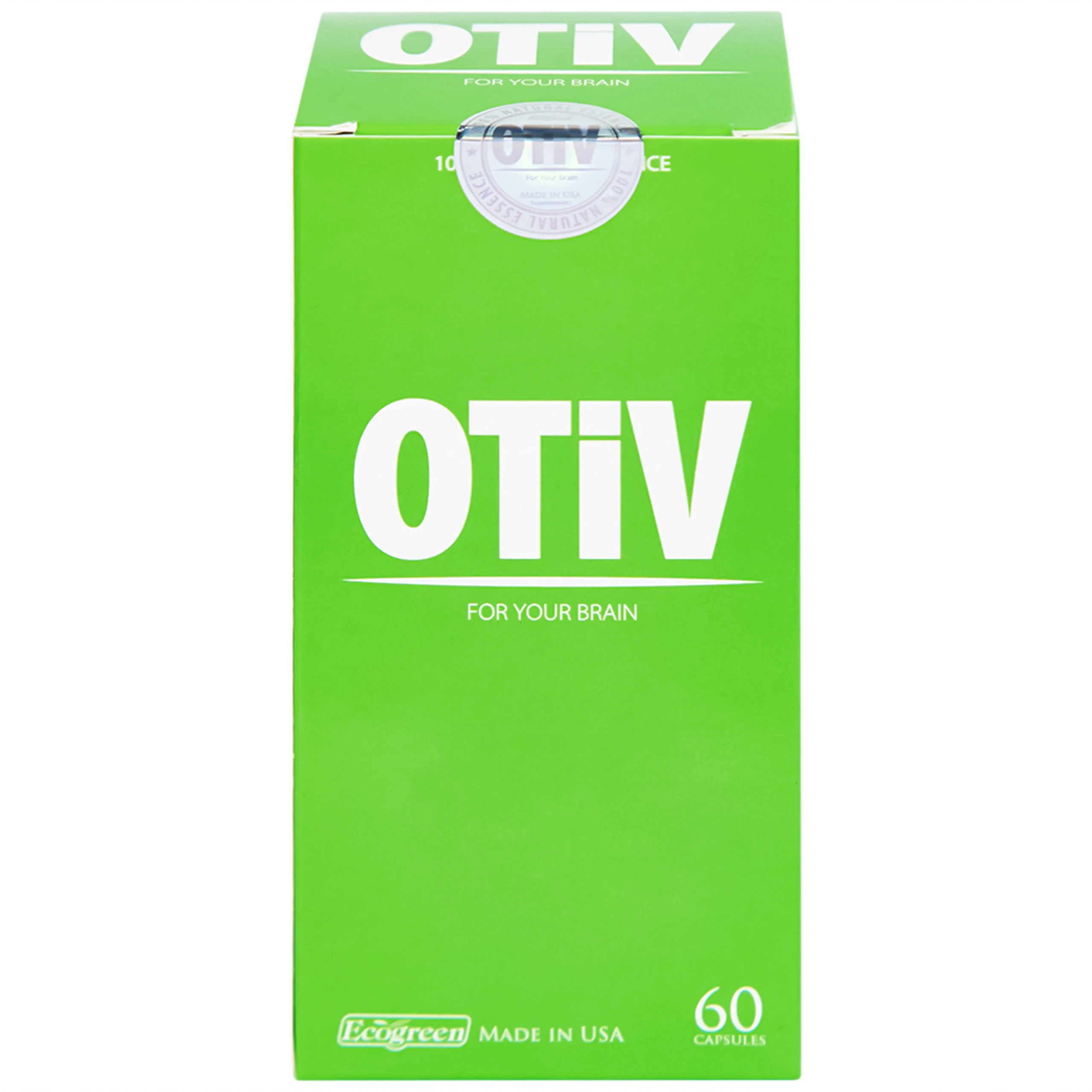 Viên uống giúp tăng cường dưỡng chất cho não Ecogreen OTiV (60 viên)
