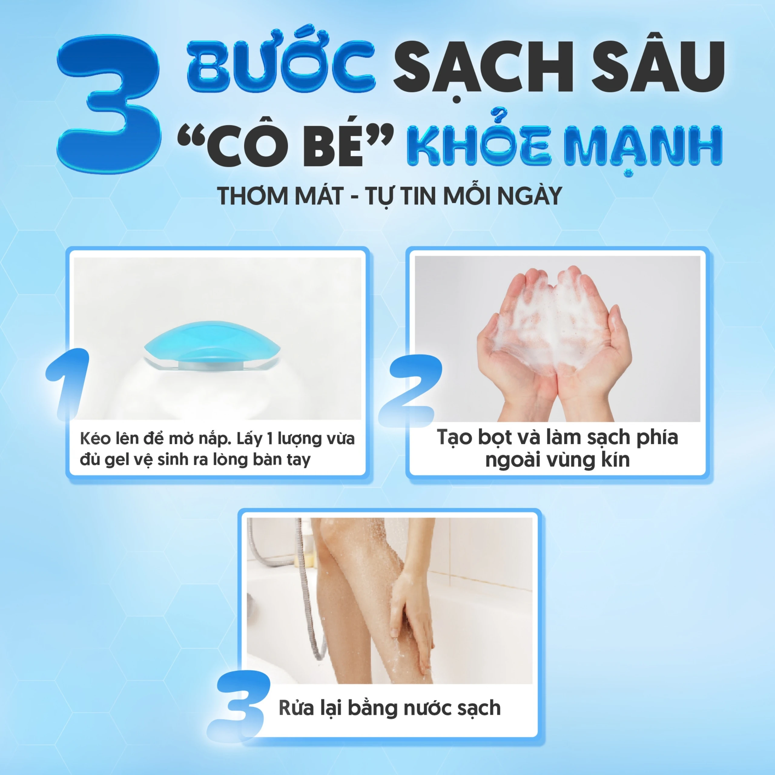 Dung dịch vệ sinh phụ nữ Femfresh Intimate Skin Care Active Wash làm sạch, khử mùi (250ml) 5